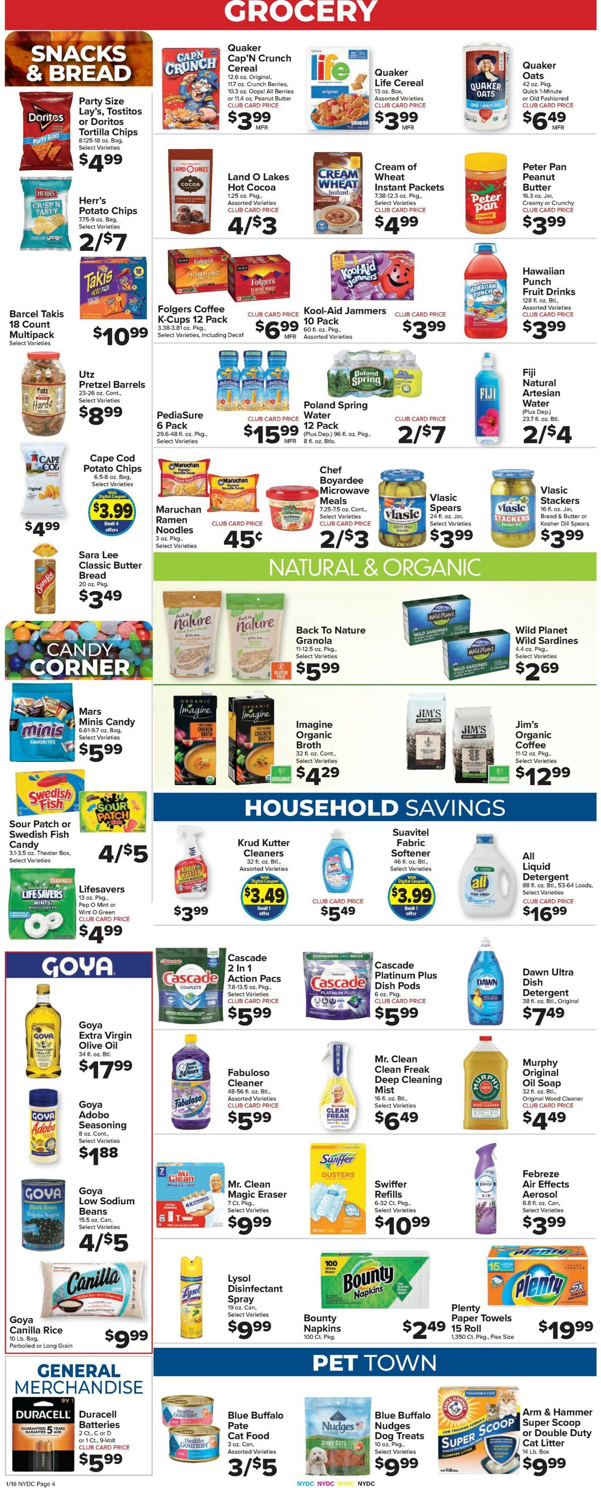 Foodtown Weekly Ad Circular - valid 01/19-01/25/2024 (Page 6)