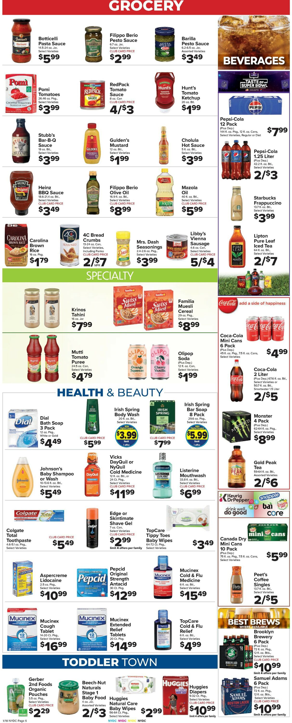 Foodtown Weekly Ad Circular - valid 01/19-01/25/2024 (Page 7)