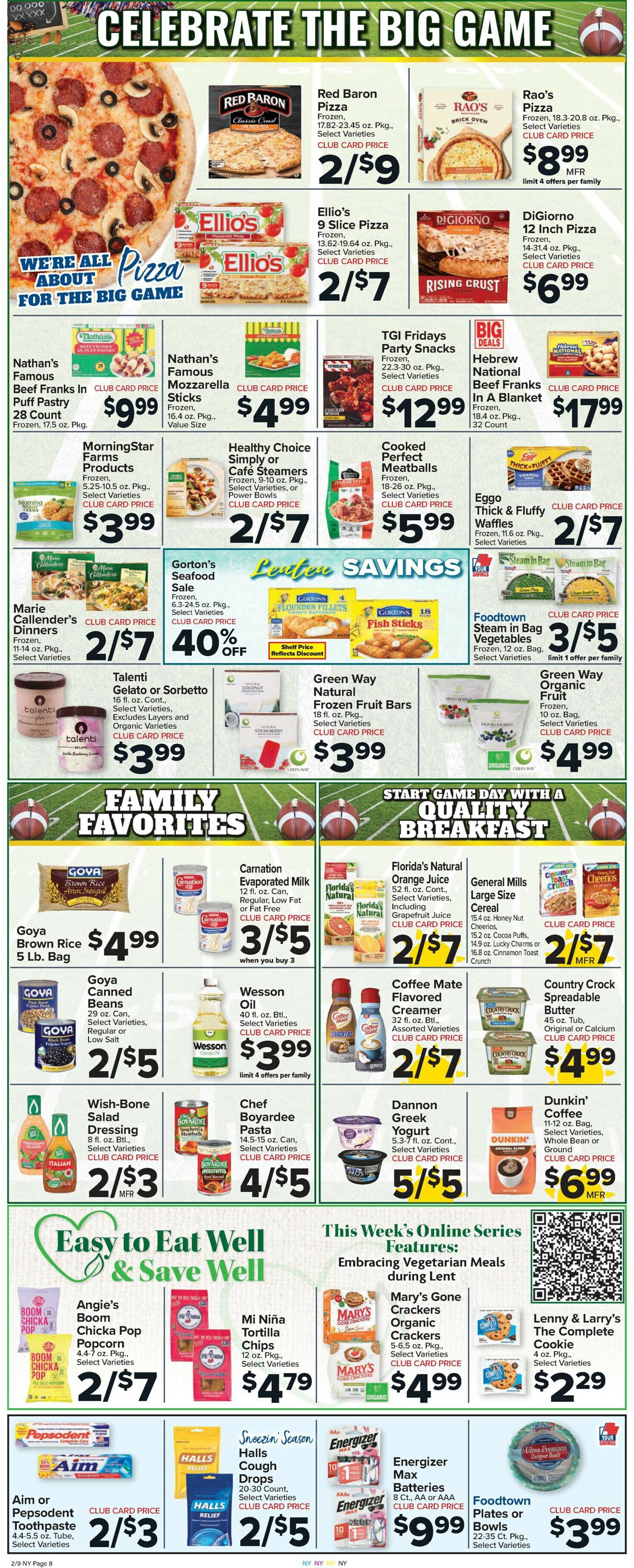 Foodtown Weekly Ad Circular - valid 02/09-02/15/2024 (Page 2)