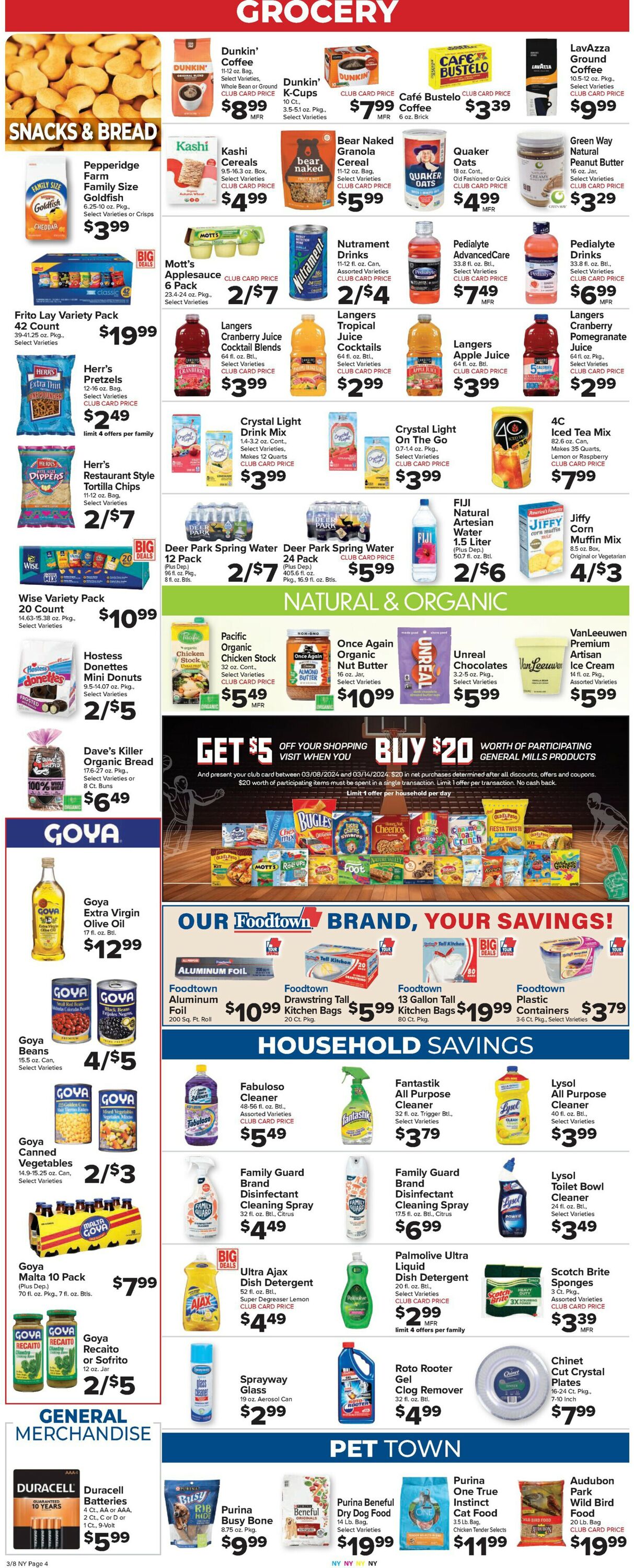 Foodtown Weekly Ad Circular - valid 03/08-03/14/2024 (Page 6)