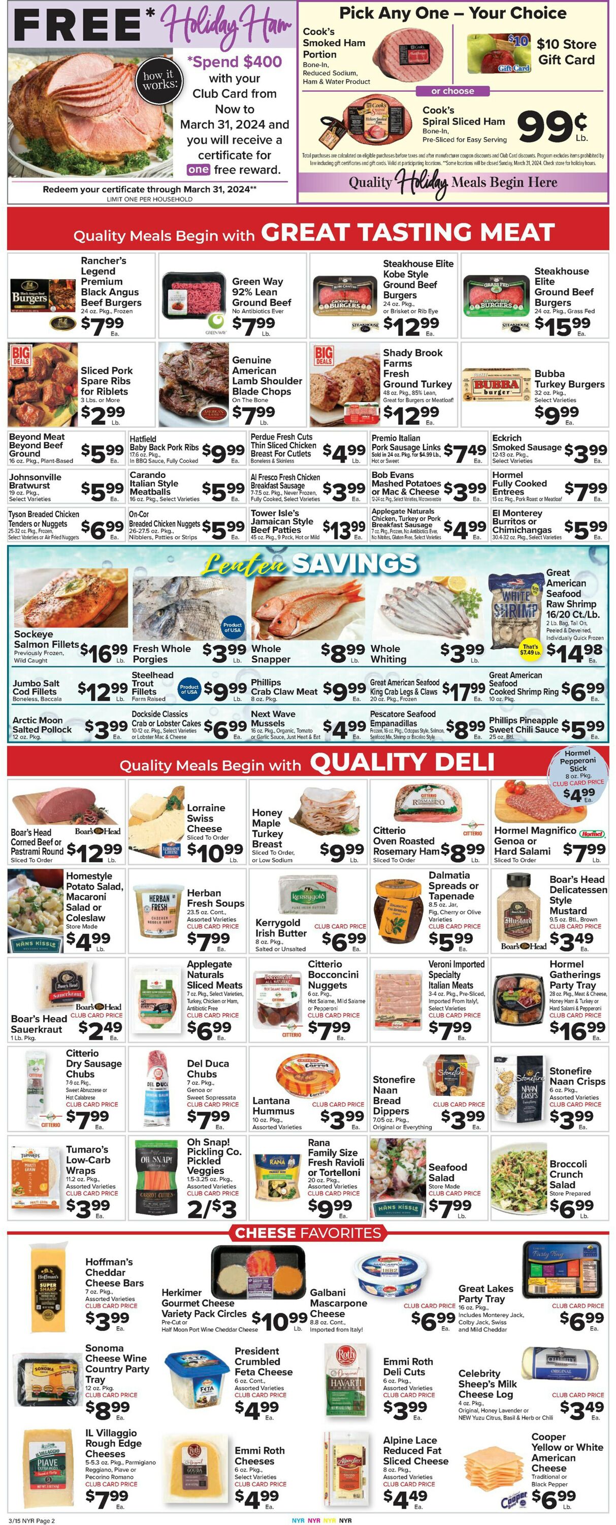 Foodtown Weekly Ad Circular - valid 03/15-03/21/2024 (Page 4)