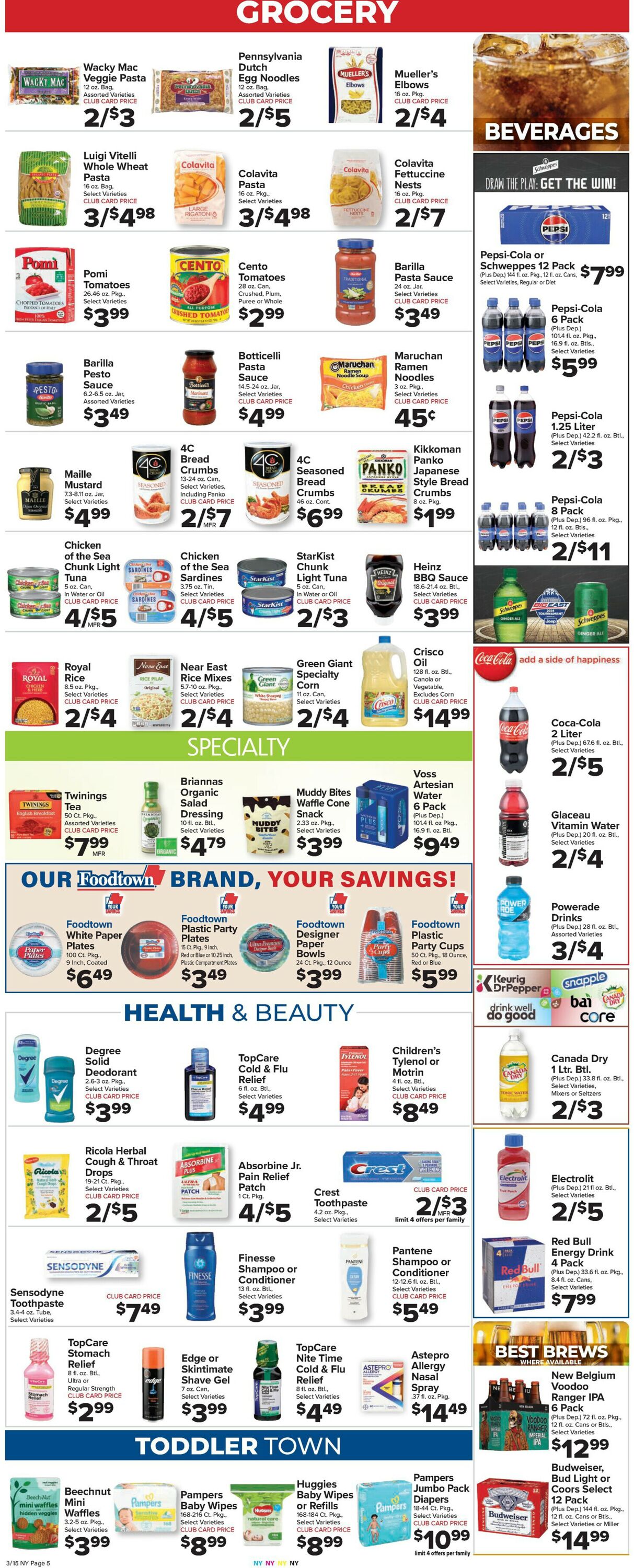 Foodtown Weekly Ad Circular - valid 03/15-03/21/2024 (Page 7)