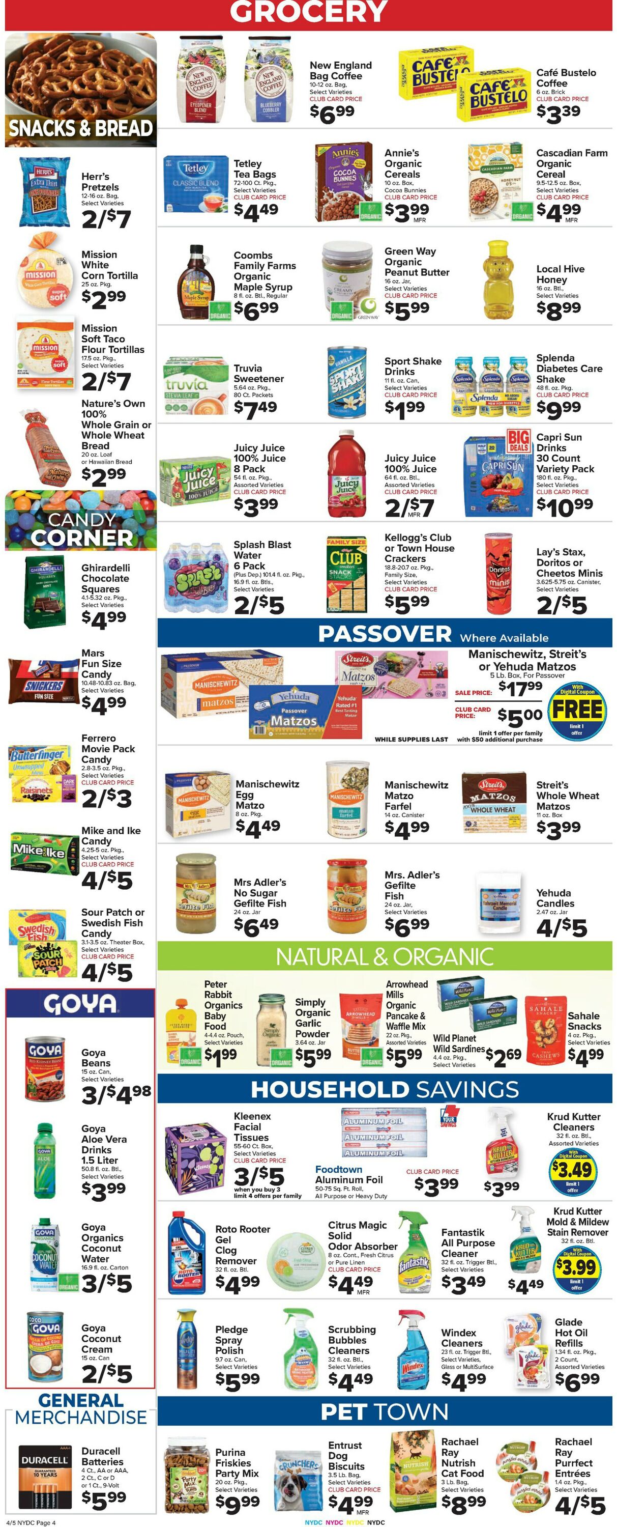 Foodtown Weekly Ad Circular - valid 04/05-04/11/2024 (Page 6)