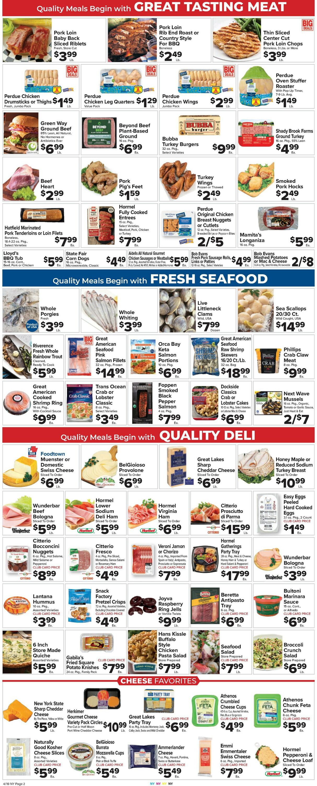 Foodtown Weekly Ad Circular - valid 04/19-04/25/2024 (Page 4)