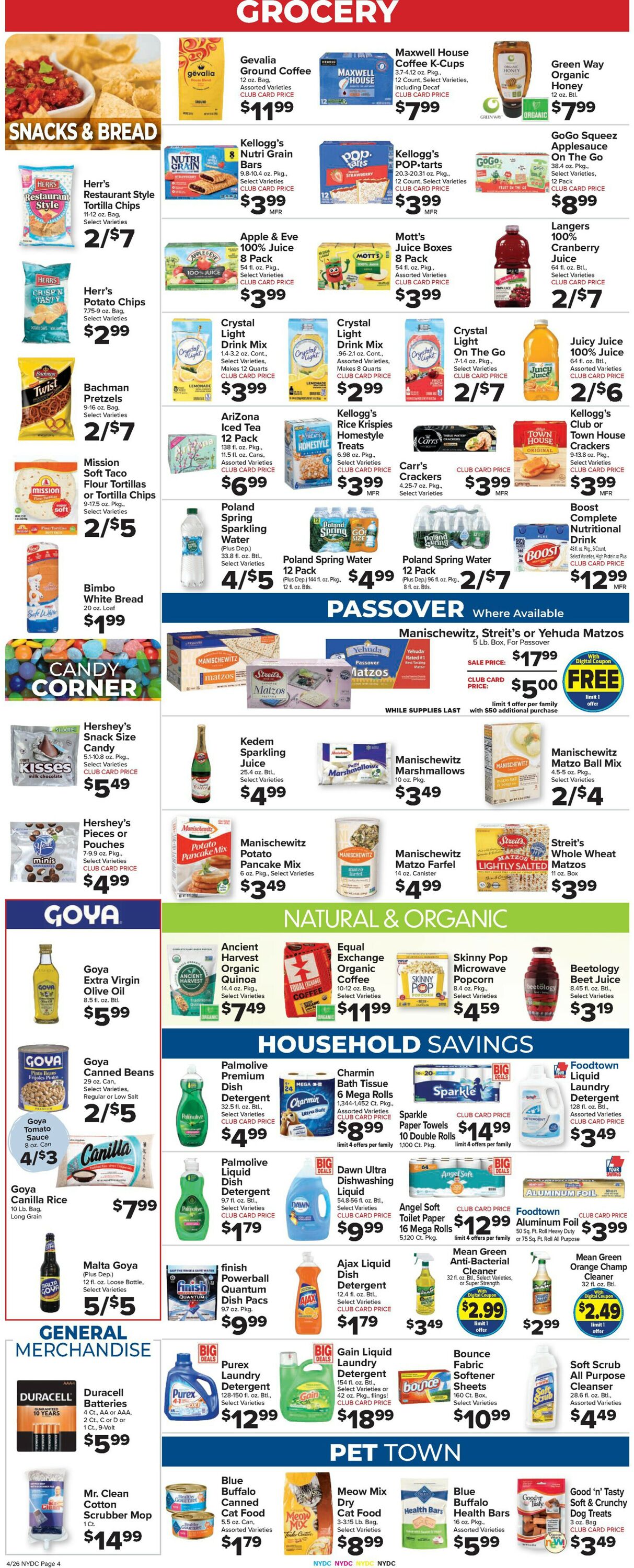 Foodtown Weekly Ad Circular - valid 04/26-05/02/2024 (Page 6)