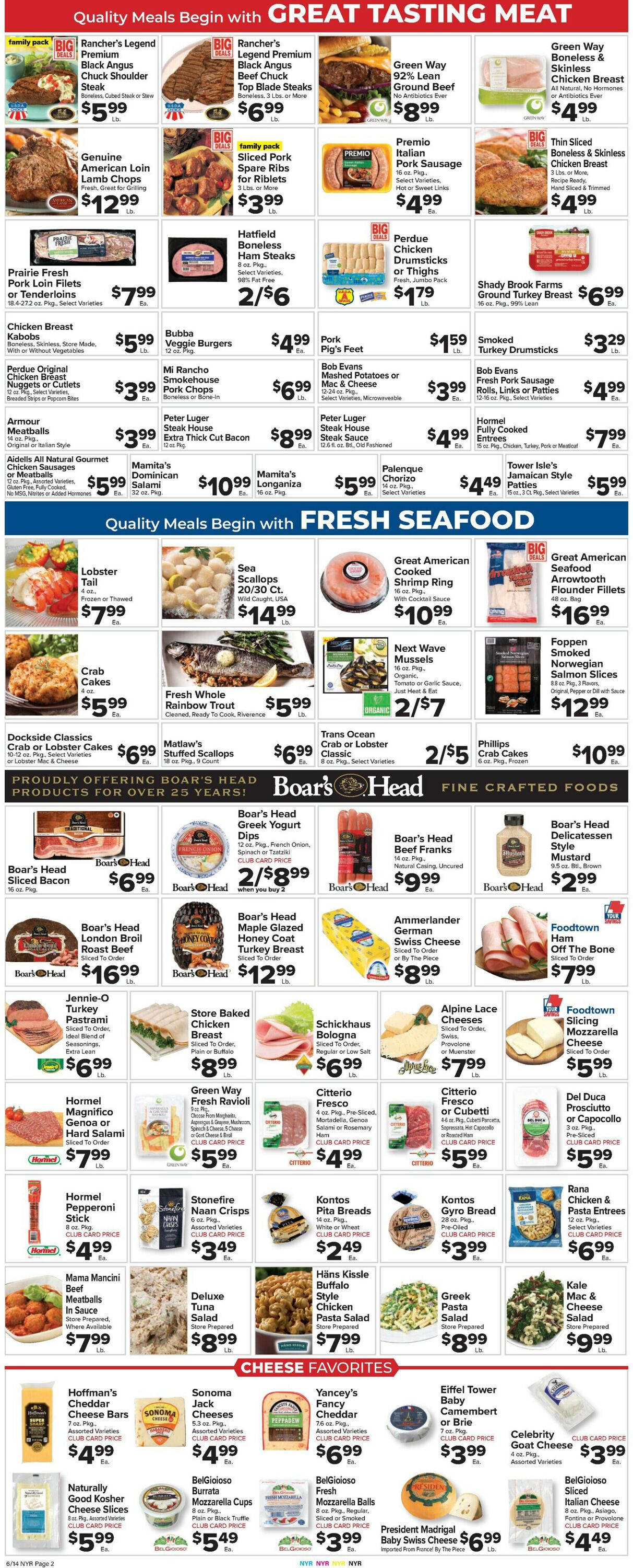 Foodtown Weekly Ad Circular - valid 06/14-06/20/2024 (Page 4)