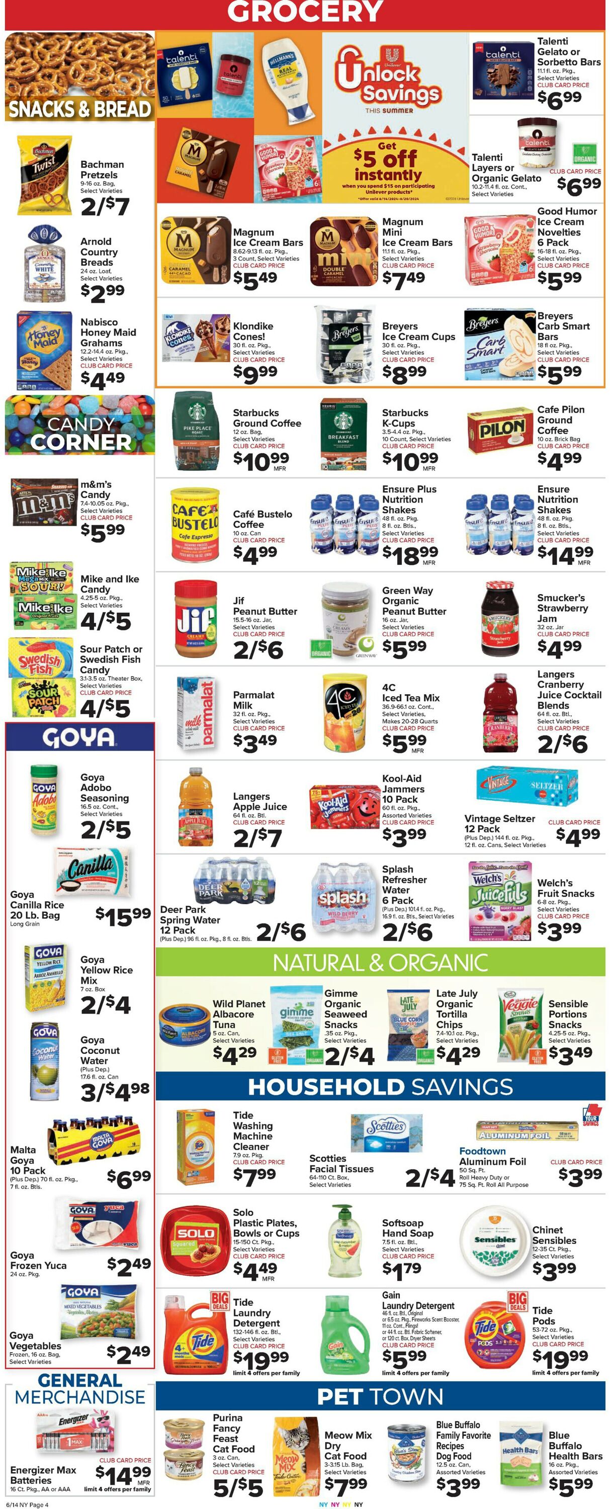 Foodtown Weekly Ad Circular - valid 06/14-06/20/2024 (Page 6)