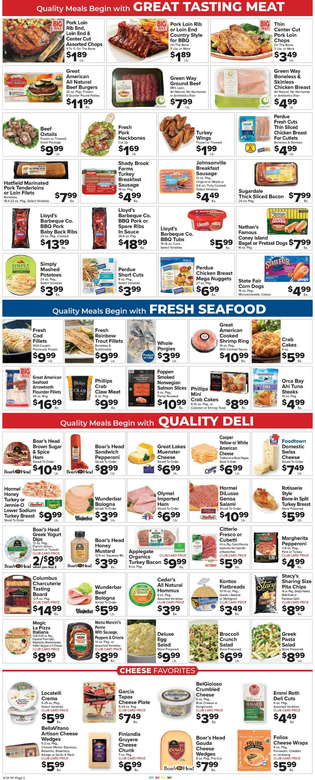 Foodtown Weekly Ad Circular - valid 06/21-06/27/2024 (Page 4)