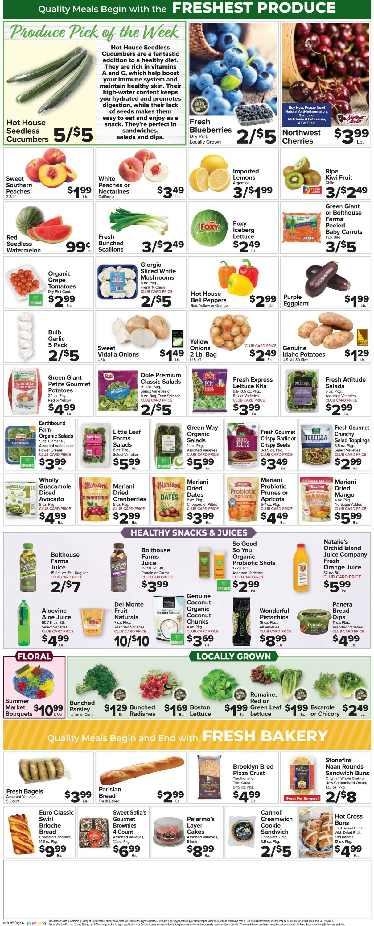 Foodtown Weekly Ad Circular - valid 06/21-06/27/2024 (Page 8)