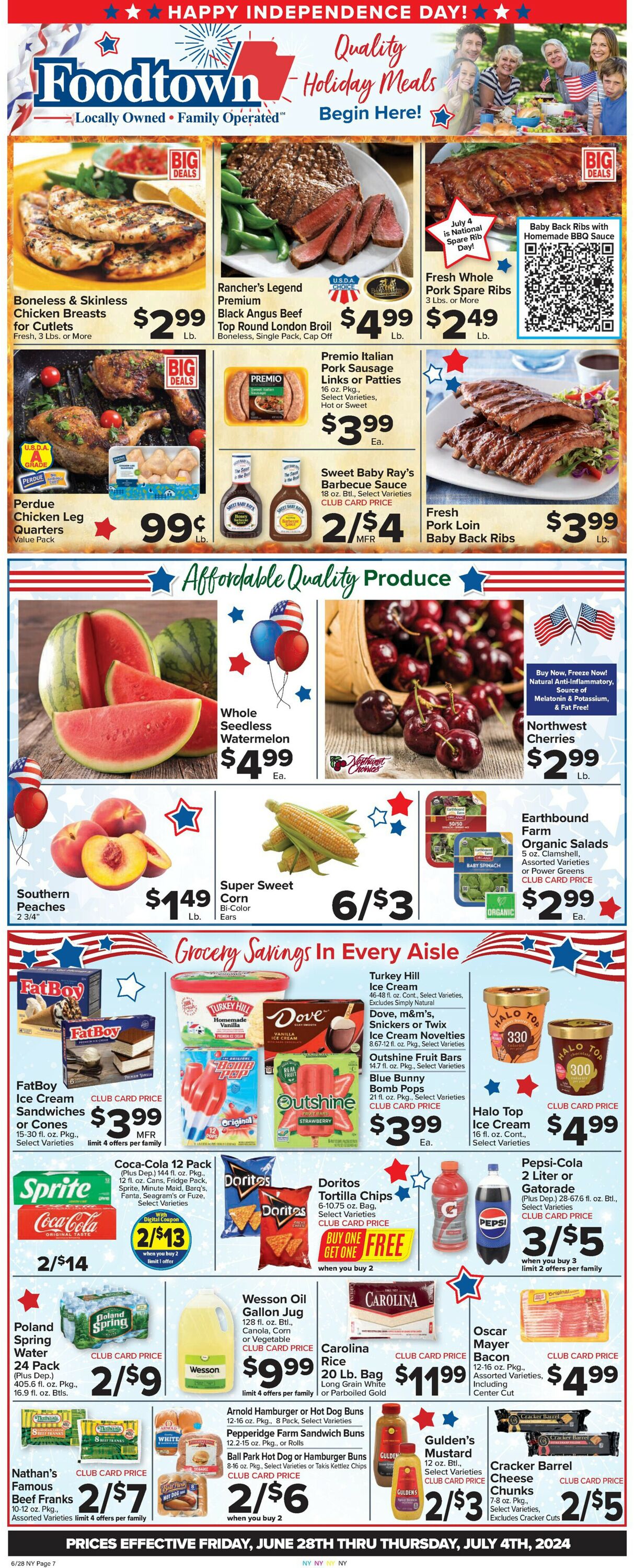 Foodtown Weekly Ad Circular - valid 06/28-07/04/2024