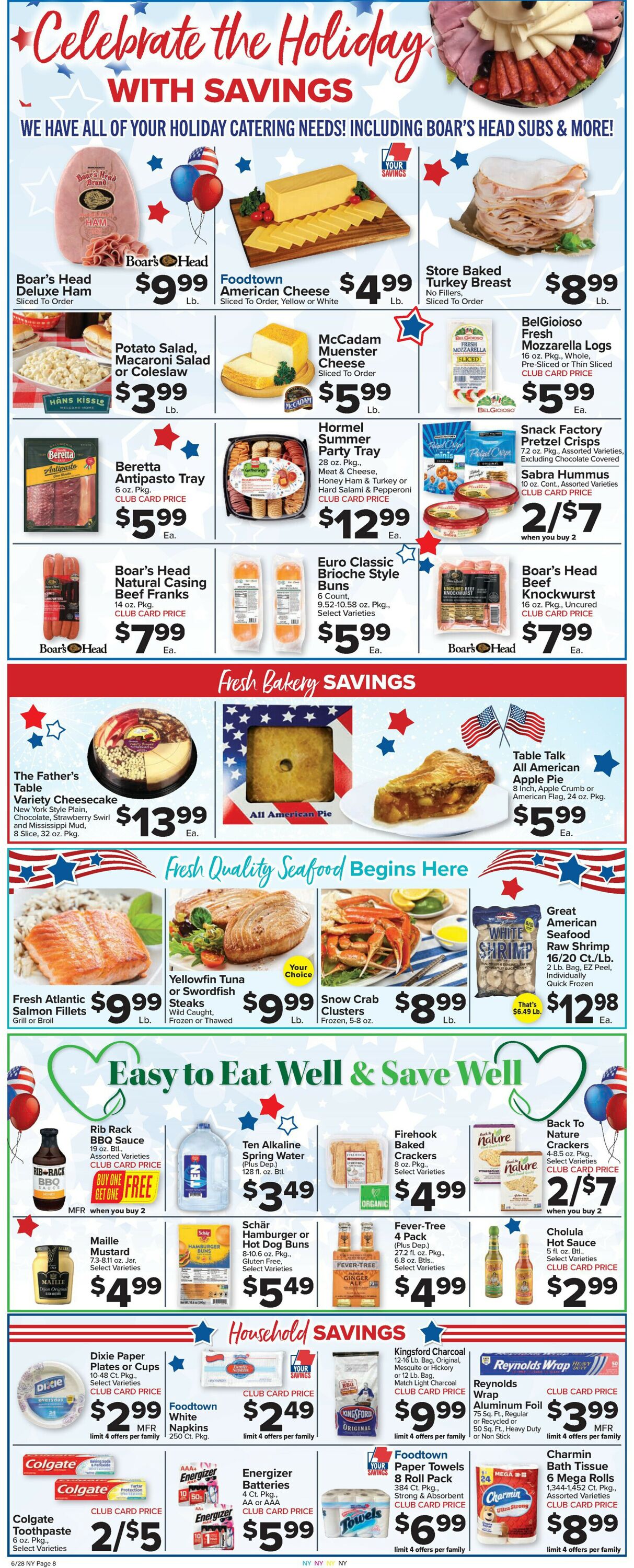 Foodtown Weekly Ad Circular - valid 06/28-07/04/2024 (Page 2)