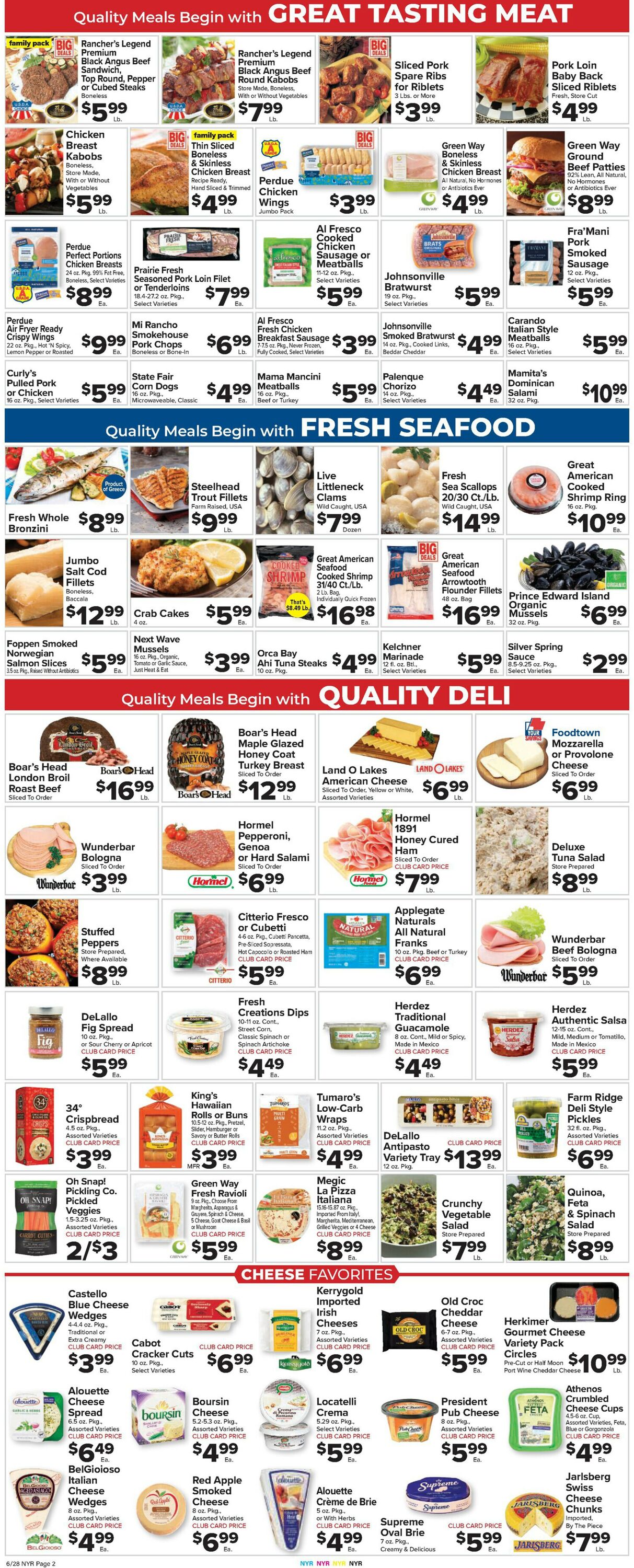 Foodtown Weekly Ad Circular - valid 06/28-07/04/2024 (Page 4)