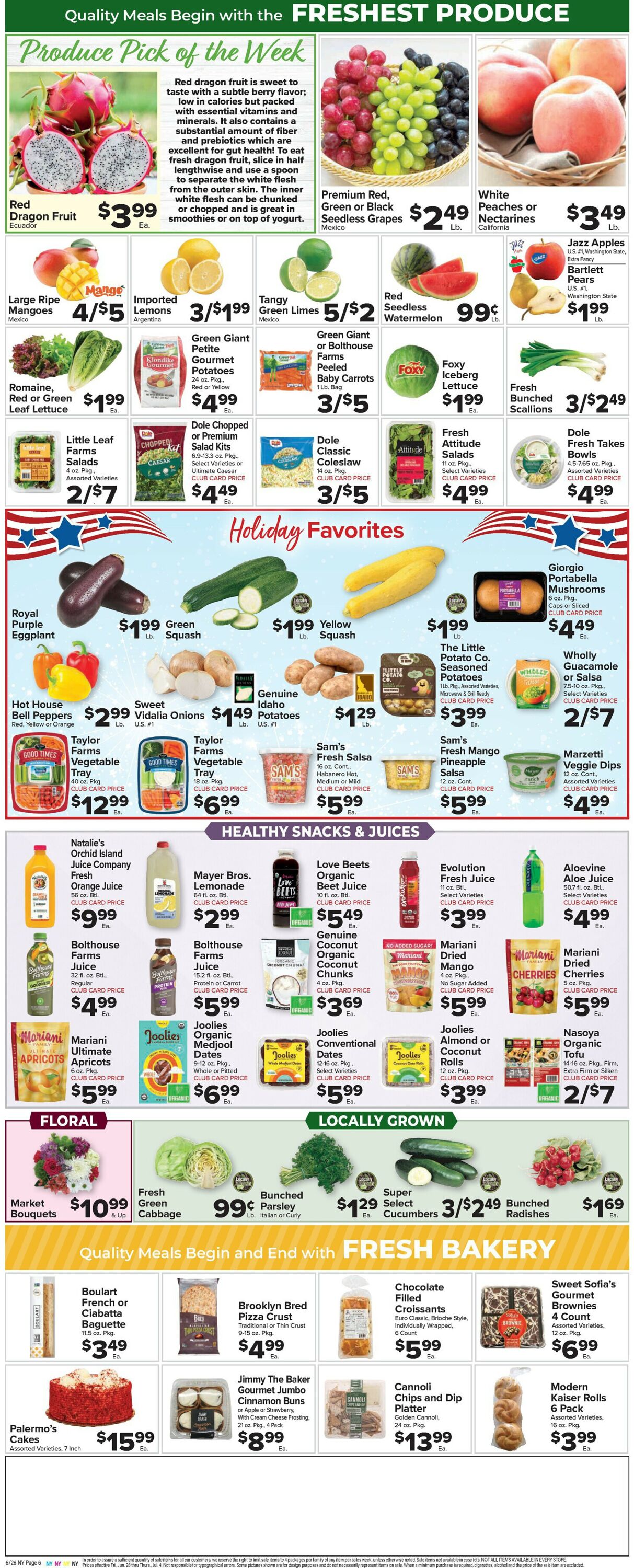 Foodtown Weekly Ad Circular - valid 06/28-07/04/2024 (Page 8)