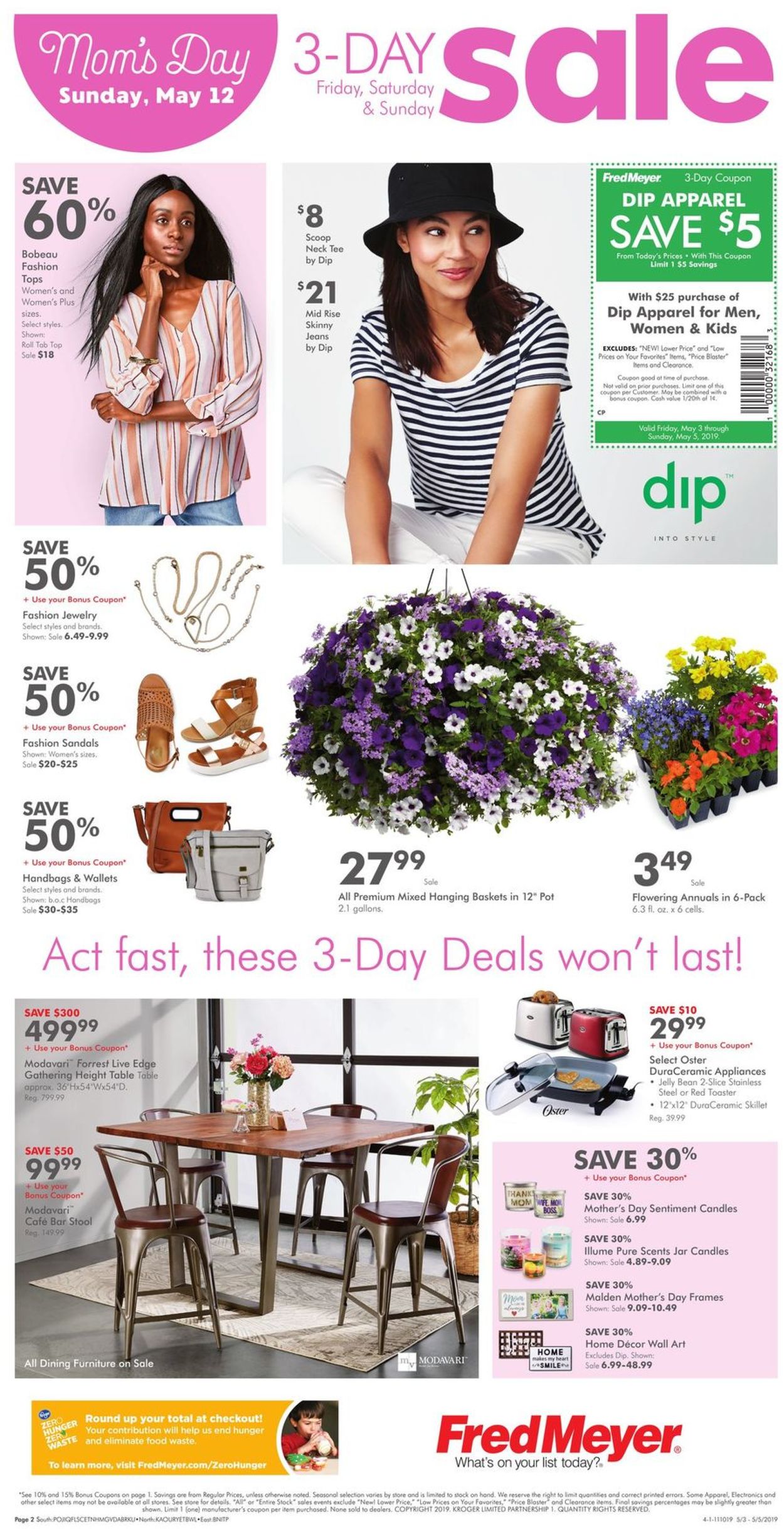Fred Meyer Weekly Ad Circular - valid 05/03-05/05/2019 (Page 2)