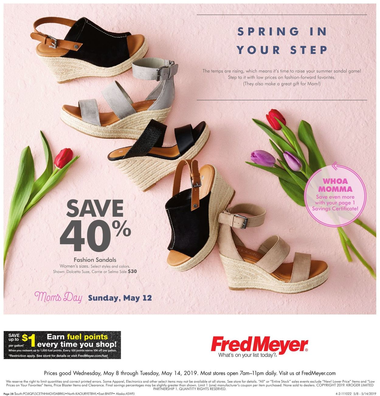 Fred Meyer Weekly Ad Circular - valid 05/08-05/14/2019 (Page 28)
