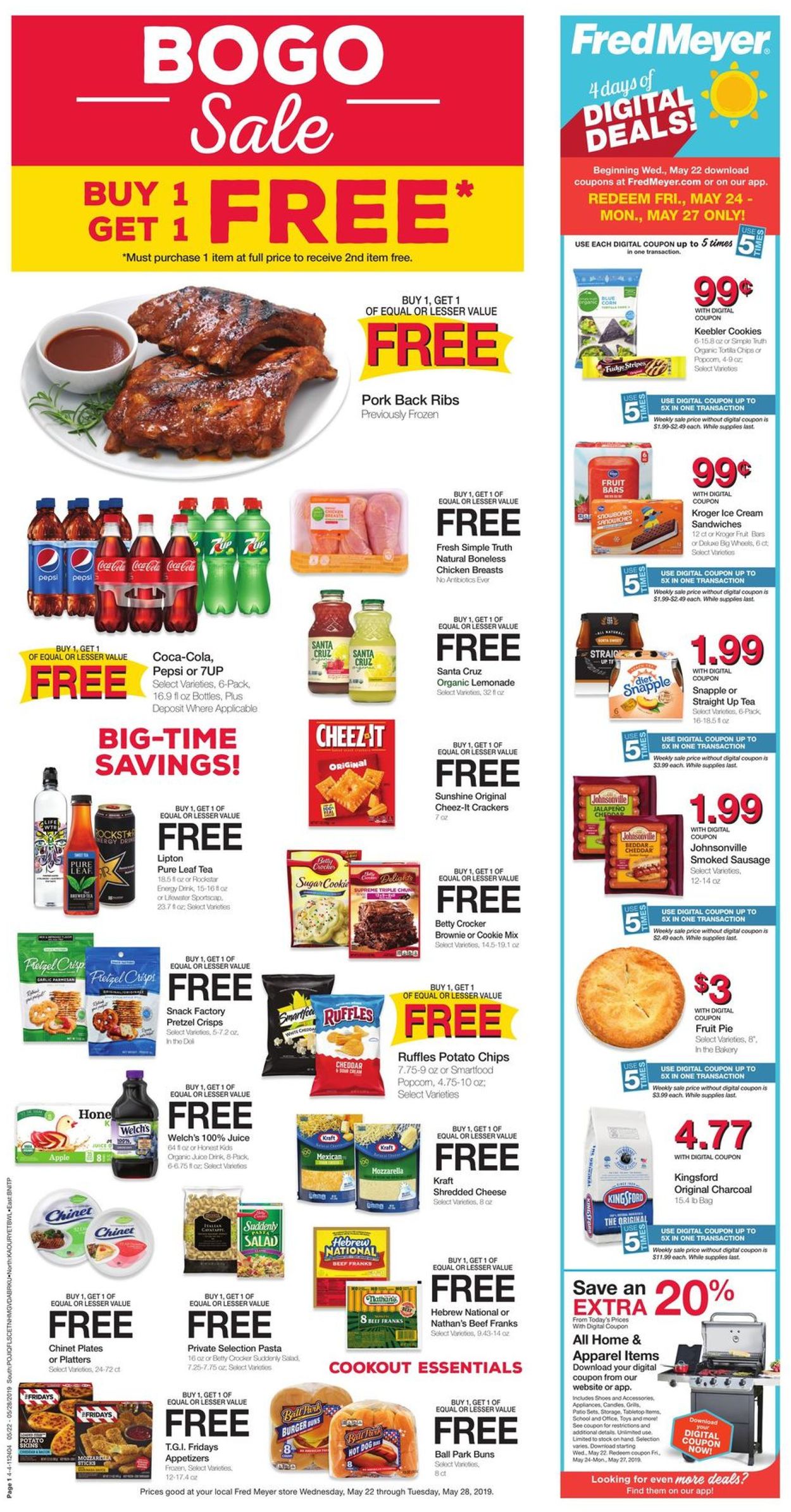 Fred Meyer Weekly Ad Circular - valid 05/22-05/28/2019 (Page 2)