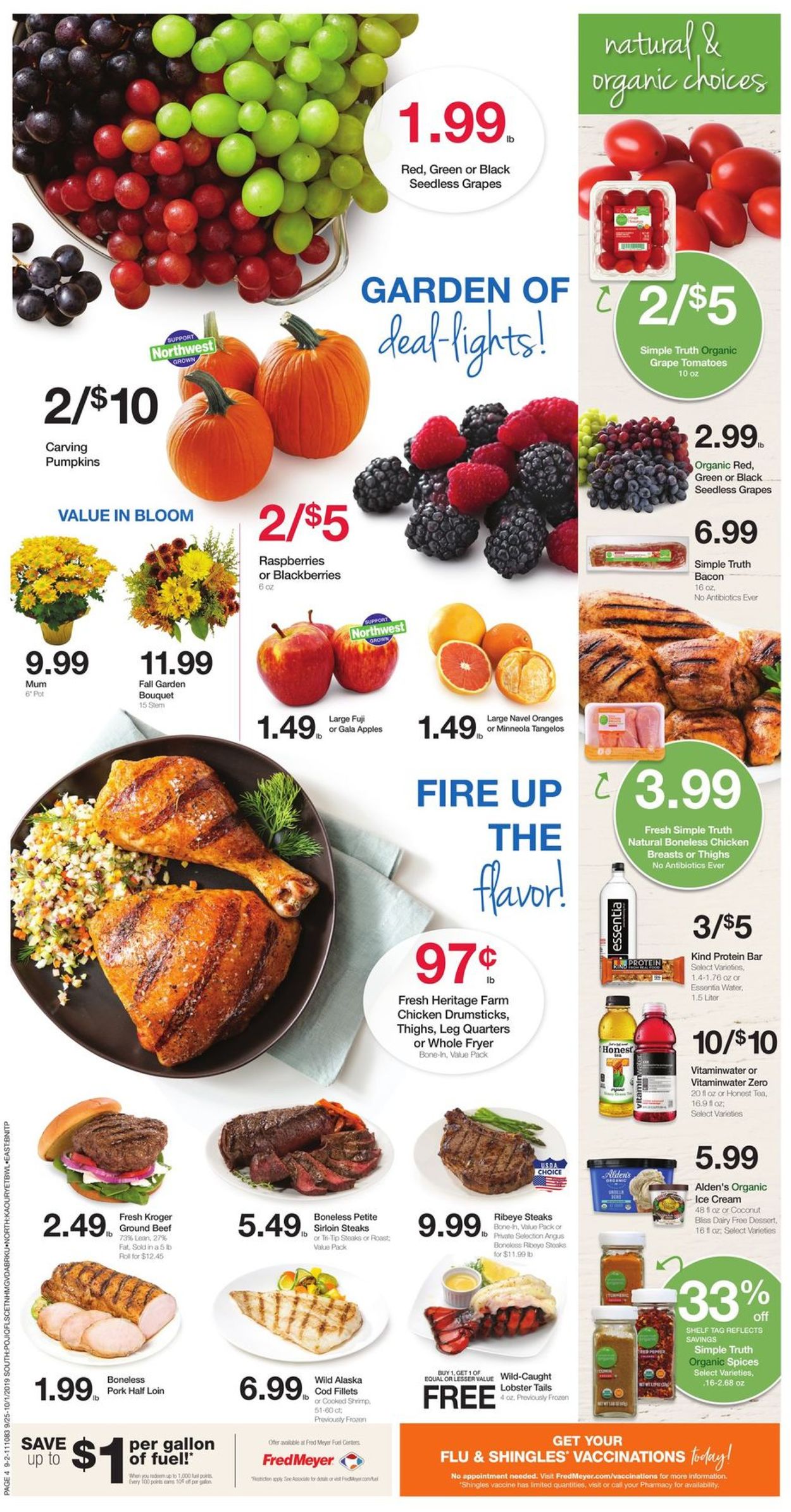 Fred Meyer Weekly Ad Circular - valid 09/25-10/01/2019 (Page 4)