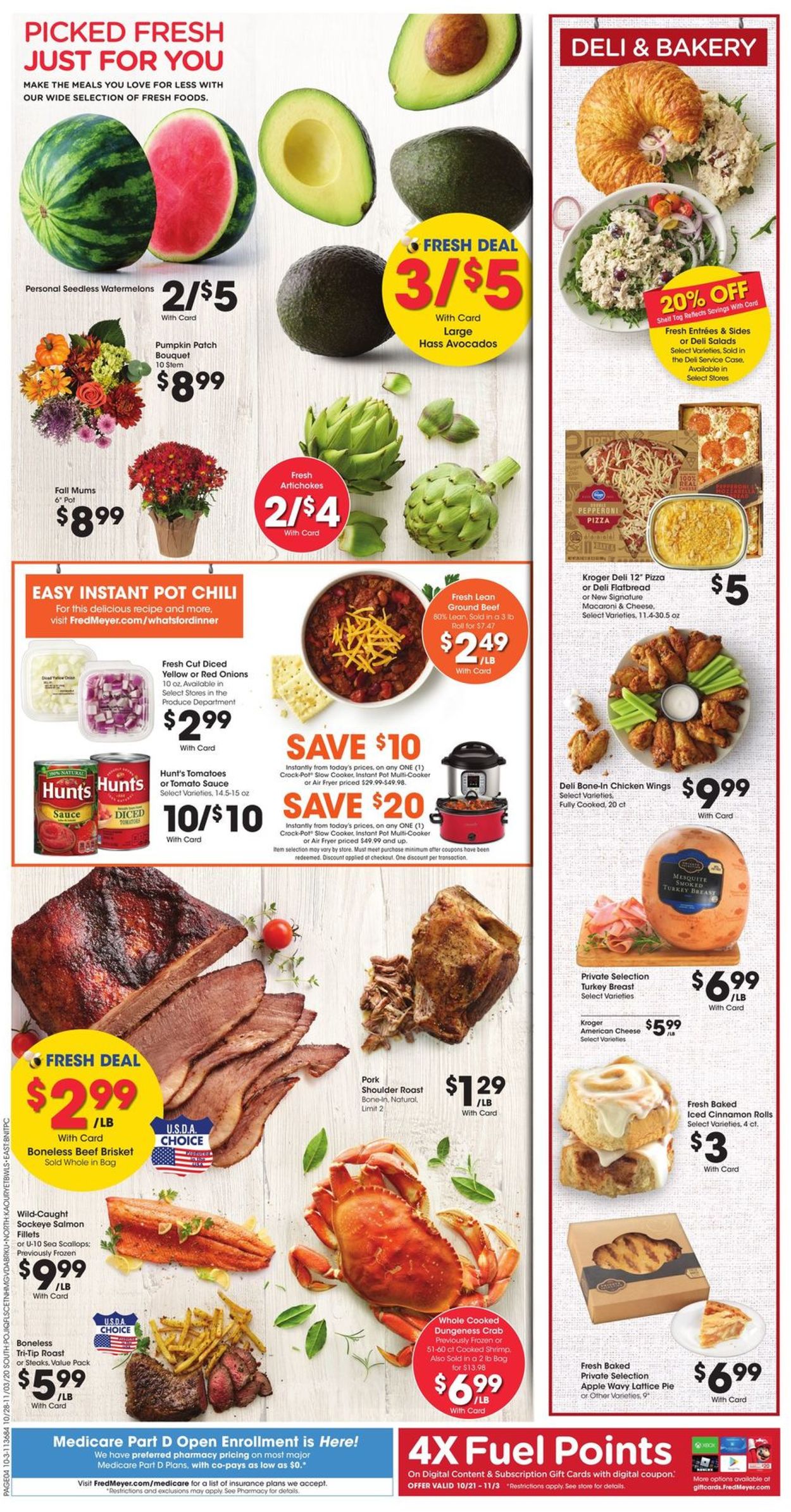 Fred Meyer Weekly Ad Circular - valid 10/28-11/03/2020 (Page 4)