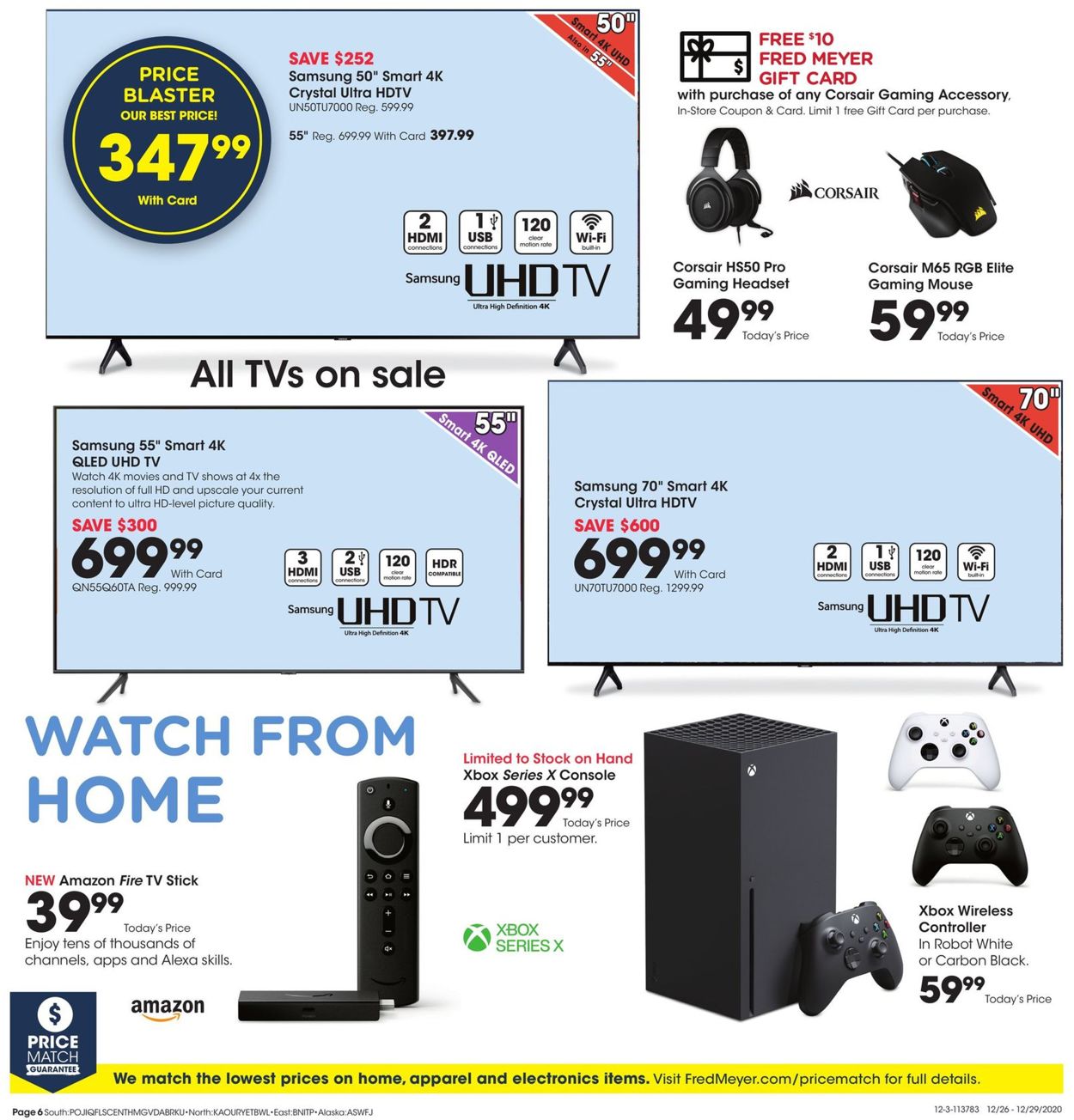 Fred Meyer Weekly Ad Circular - valid 12/26-12/29/2020 (Page 6)