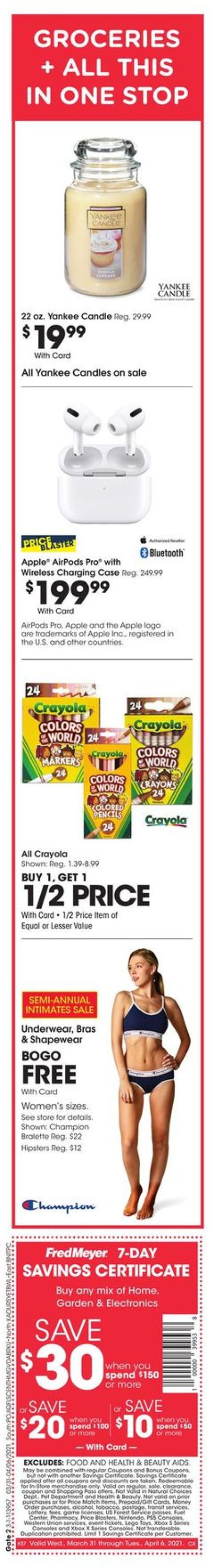 Fred Meyer - Easter 2021 Weekly Ad Circular - valid 03/31-04/06/2021 (Page 6)