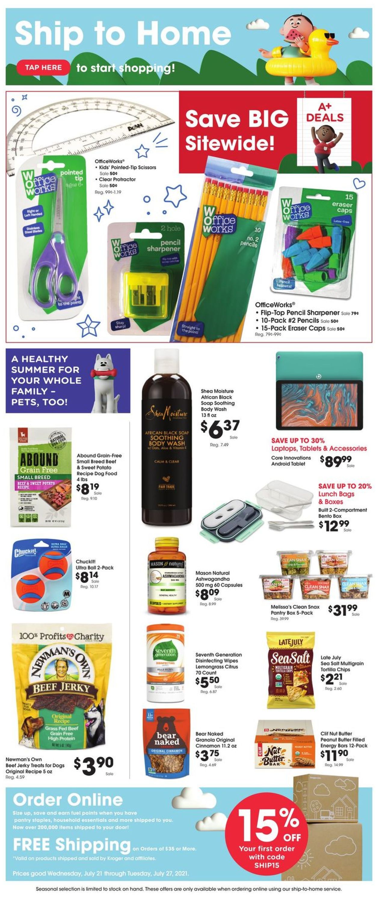Fred Meyer Weekly Ad Circular - valid 07/21-07/27/2021 (Page 10)