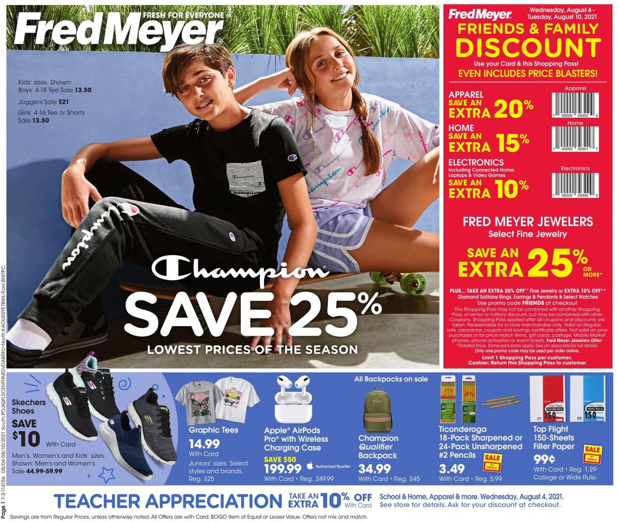 Fred Meyer Weekly Ad Circular - valid 08/04-08/10/2021