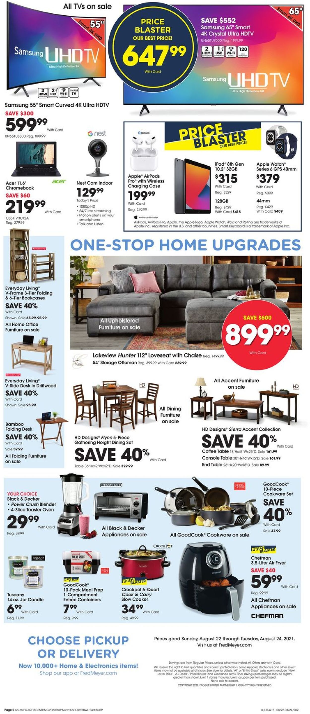Fred Meyer Weekly Ad Circular - valid 08/22-08/24/2021 (Page 2)