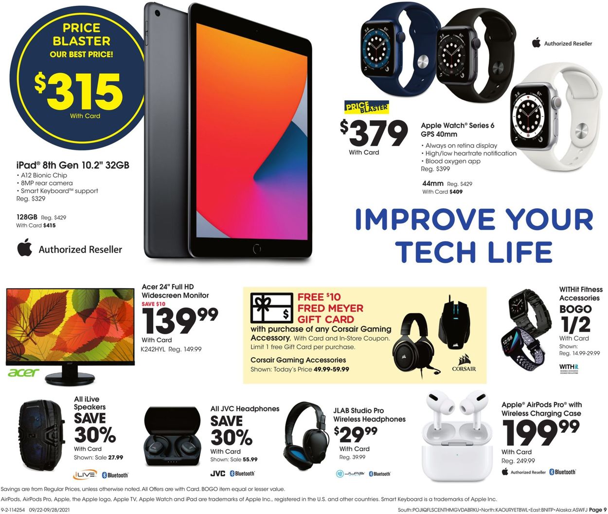 Fred Meyer Weekly Ad Circular - valid 09/22-09/28/2021 (Page 9)
