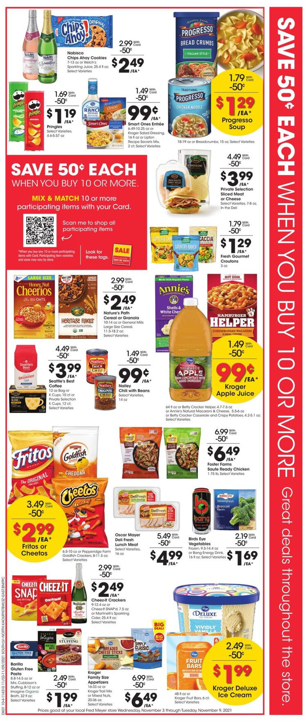 Fred Meyer Weekly Ad Circular - valid 11/03-11/09/2021 (Page 4)