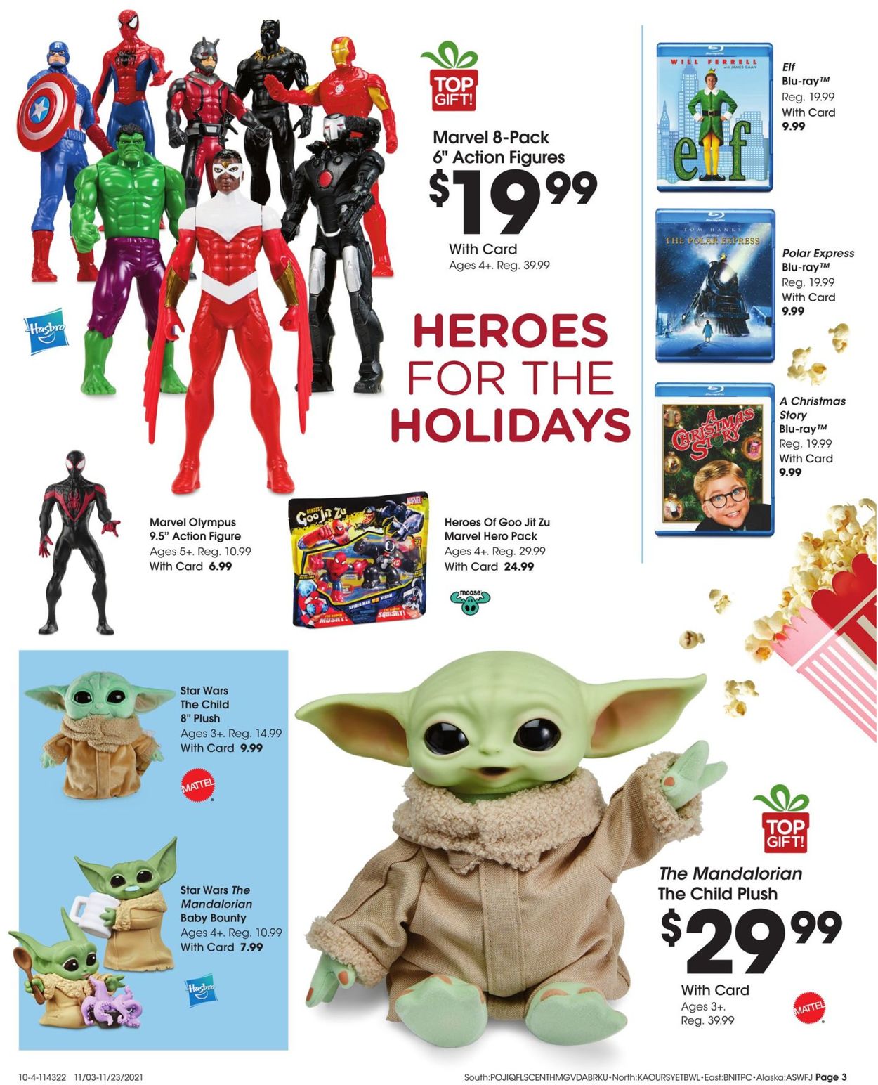 Fred Meyer TOY BOOK Weekly Ad Circular - valid 11/03-11/23/2021 (Page 3)