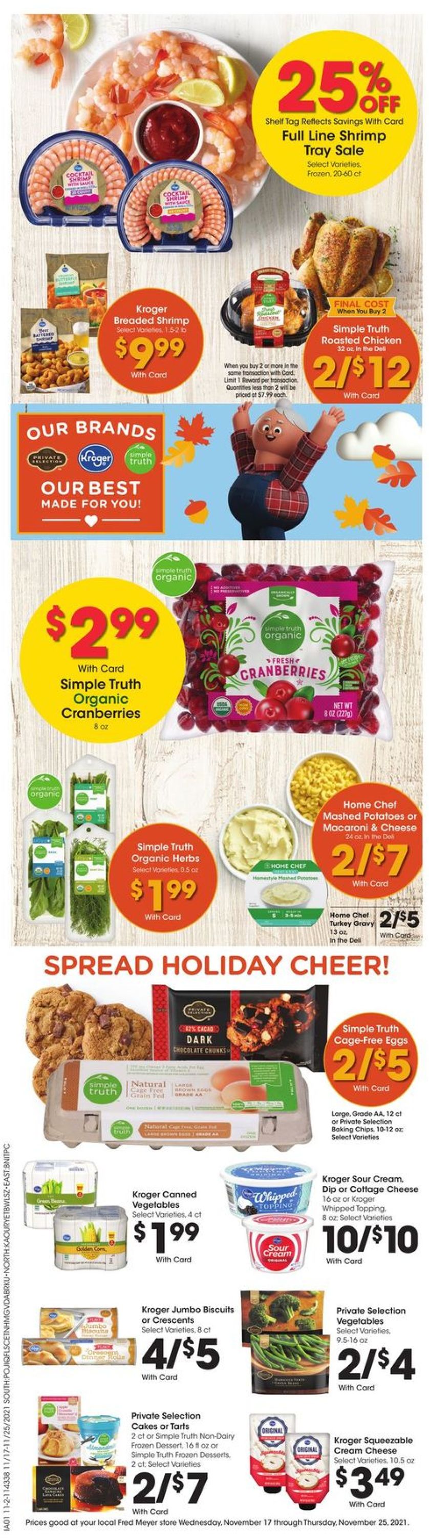 Fred Meyer Weekly Ad Circular - valid 11/17-11/25/2021 (Page 6)