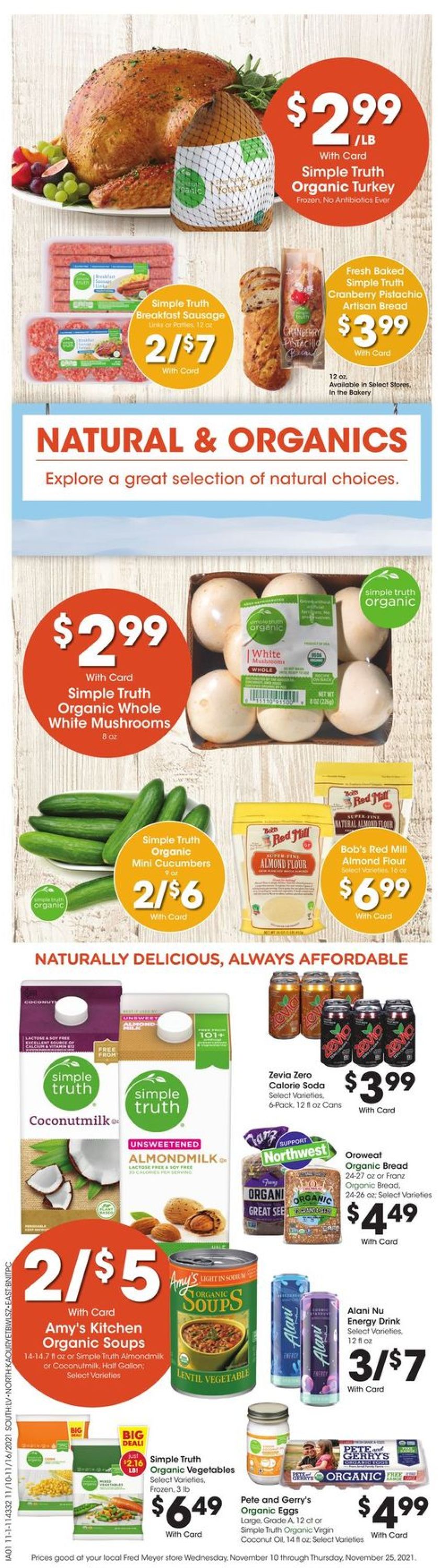 Fred Meyer Weekly Ad Circular - valid 11/17-11/25/2021 (Page 9)