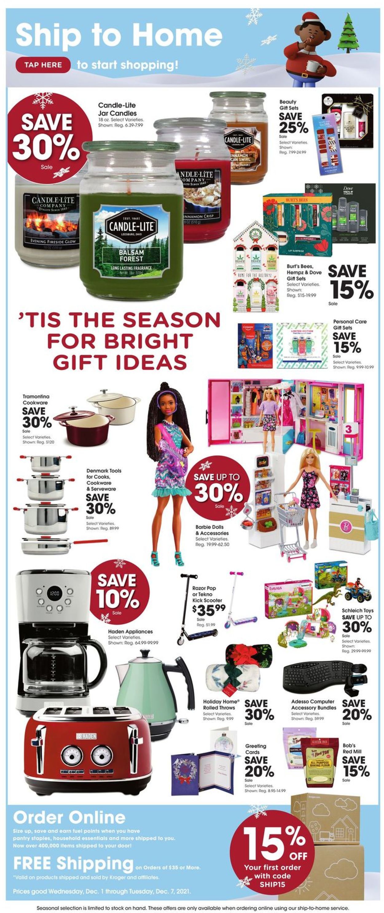 Fred Meyer Weekly Ad Circular - valid 12/01-12/07/2021 (Page 15)