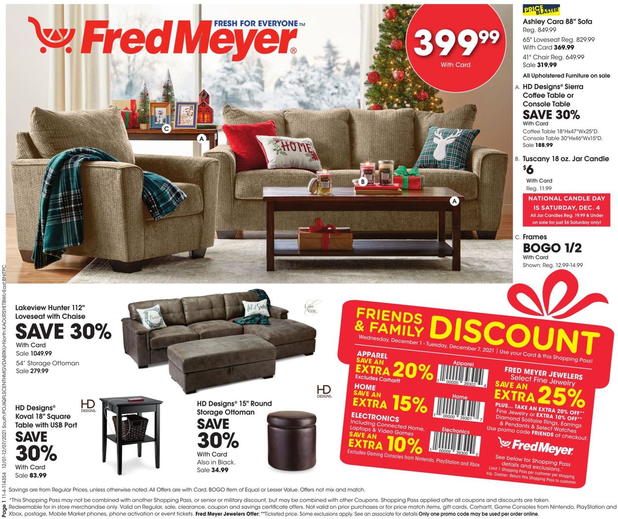 Fred Meyer Weekly Ad Circular - valid 12/01-12/07/2021
