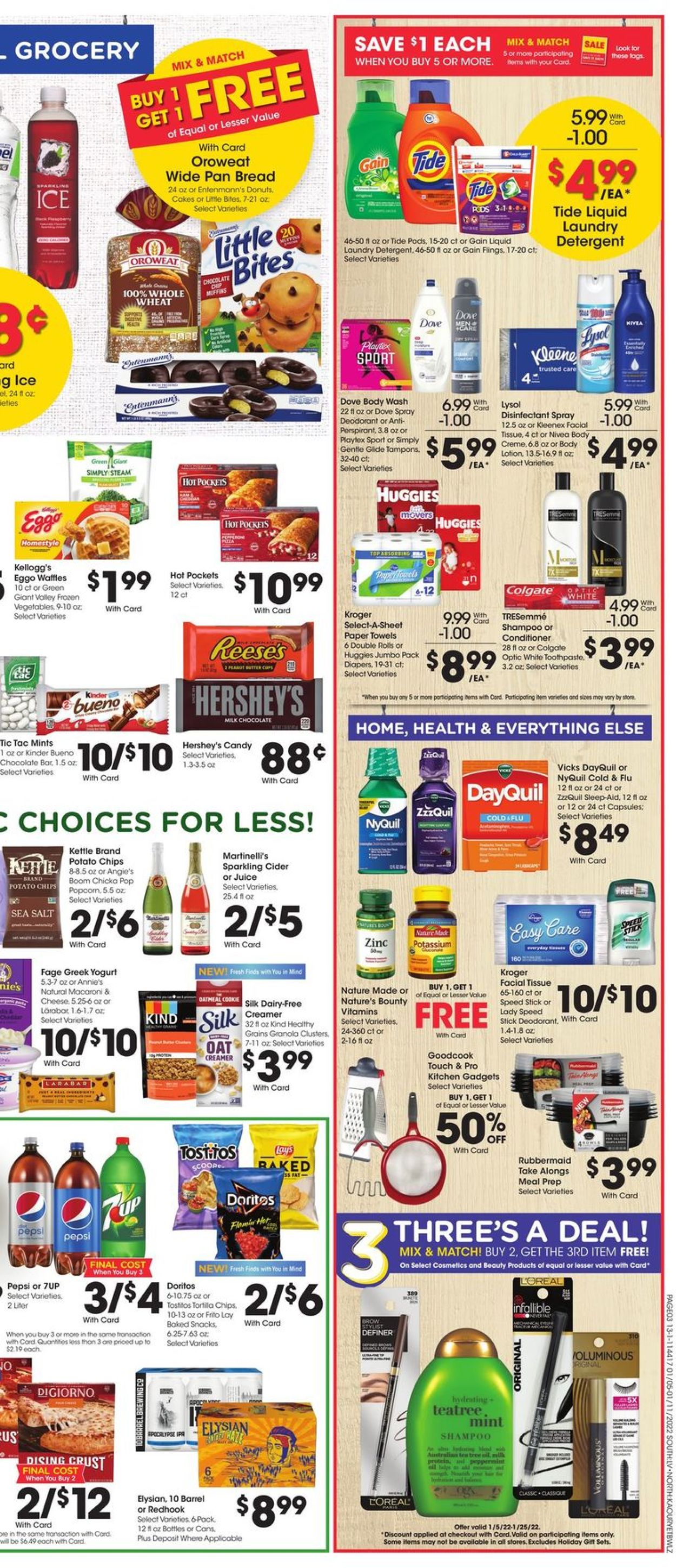 Fred Meyer Weekly Ad Circular - valid 01/05-01/11/2022 (Page 10)