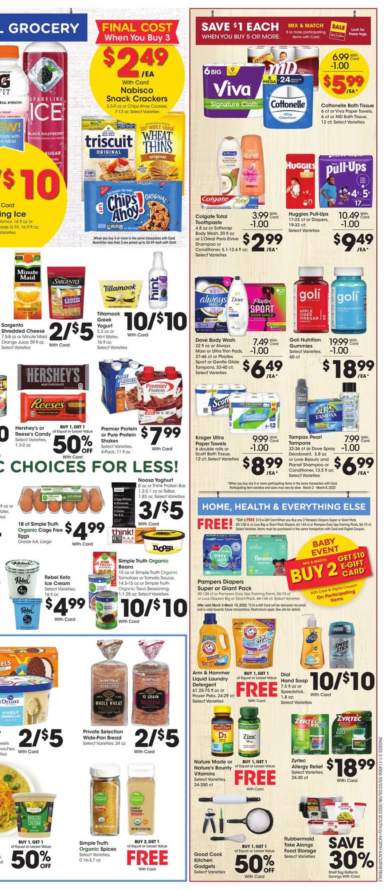 Fred Meyer Weekly Ad Circular - valid 03/02-03/08/2022 (Page 9)