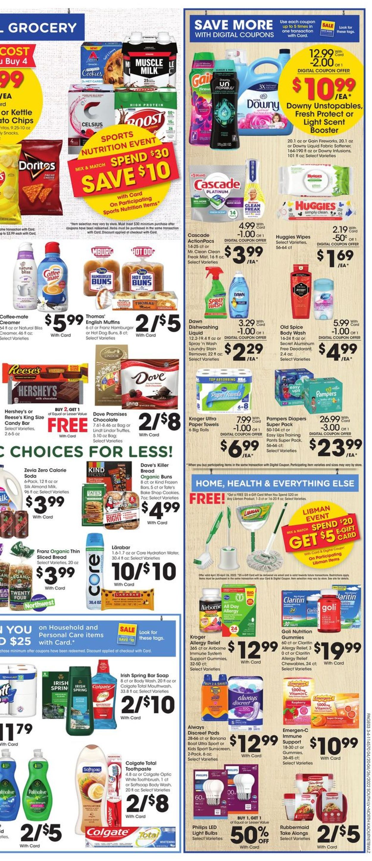 Fred Meyer Weekly Ad Circular - valid 04/20-04/26/2022 (Page 9)