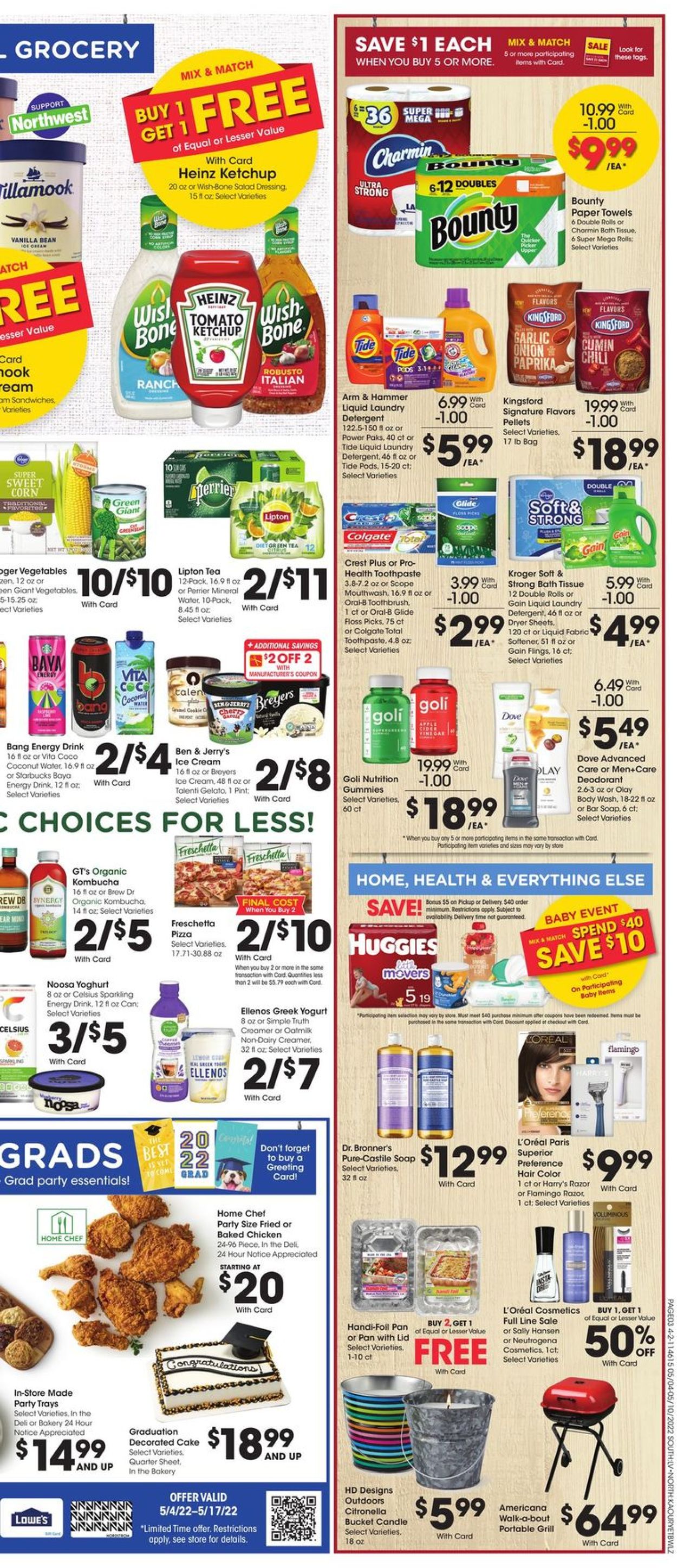Fred Meyer Weekly Ad Circular - valid 05/04-05/10/2022 (Page 9)