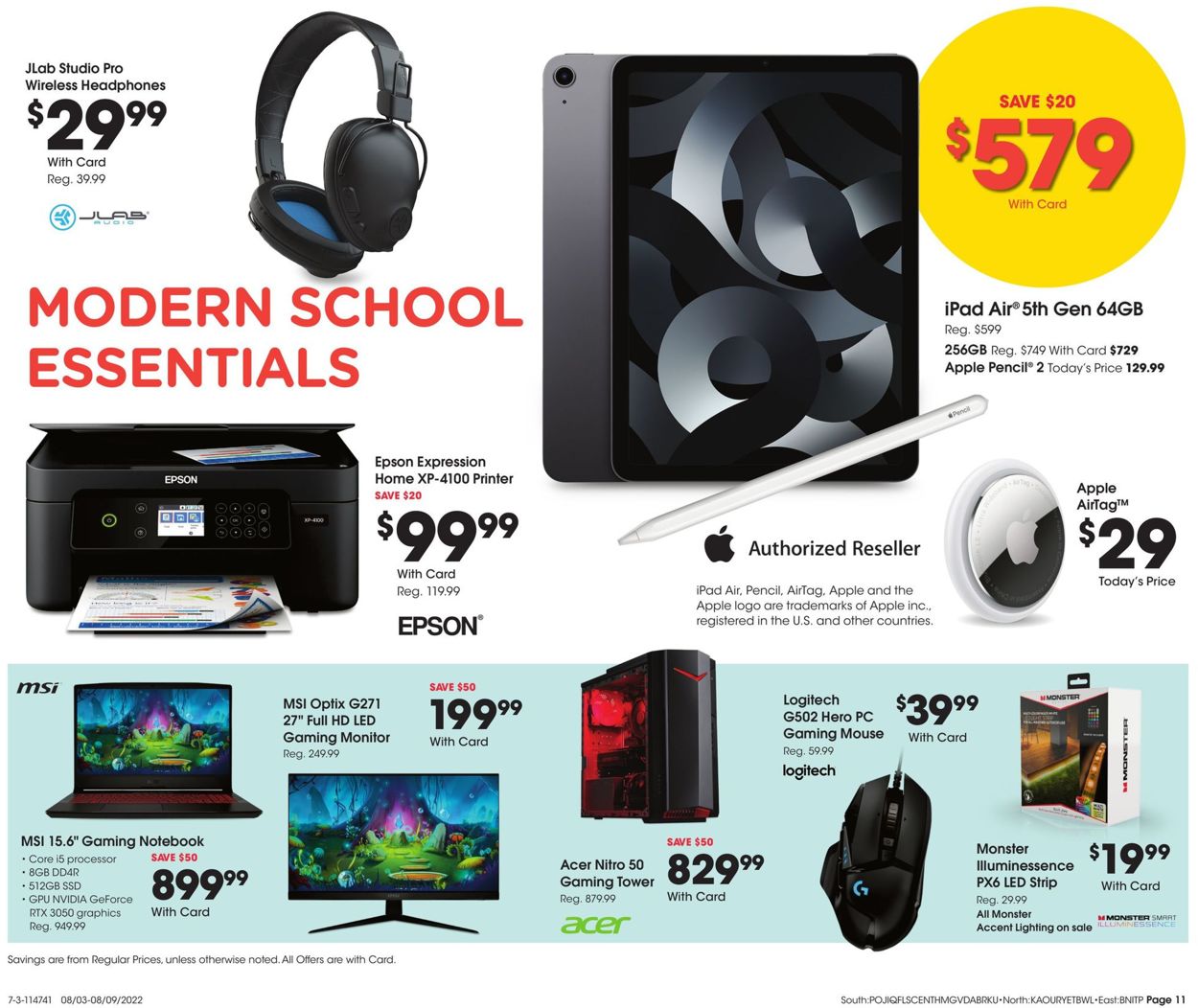 Fred Meyer Weekly Ad Circular - valid 08/03-08/09/2022 (Page 11)
