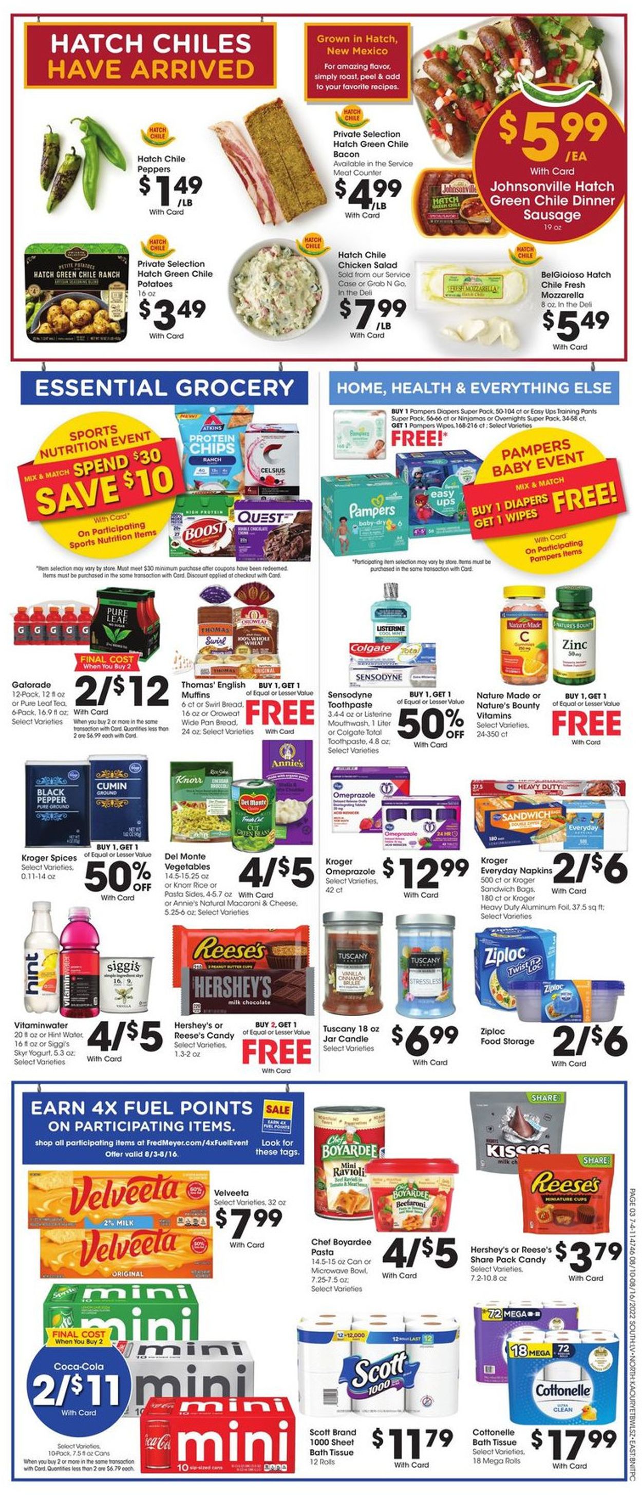 Fred Meyer Weekly Ad Circular - valid 08/10-08/16/2022 (Page 10)