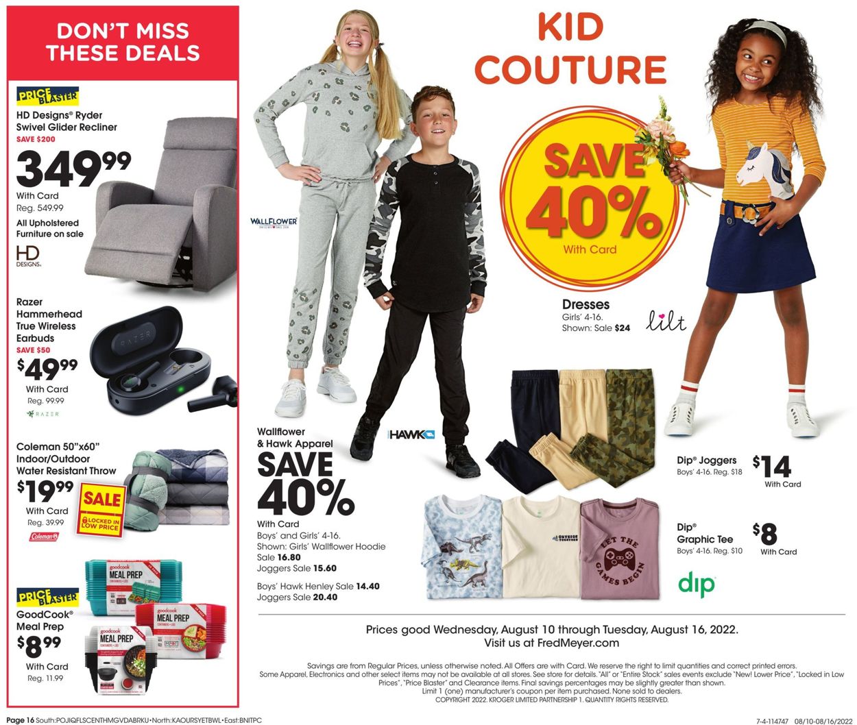 Fred Meyer Weekly Ad Circular - valid 08/10-08/16/2022 (Page 16)
