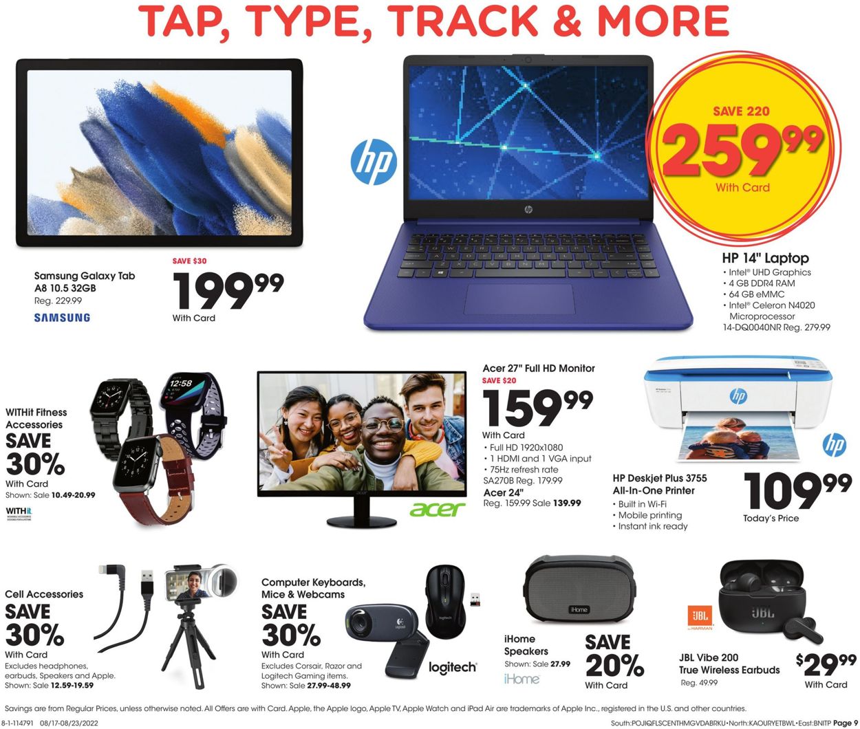 Fred Meyer Weekly Ad Circular - valid 08/17-08/23/2022 (Page 9)