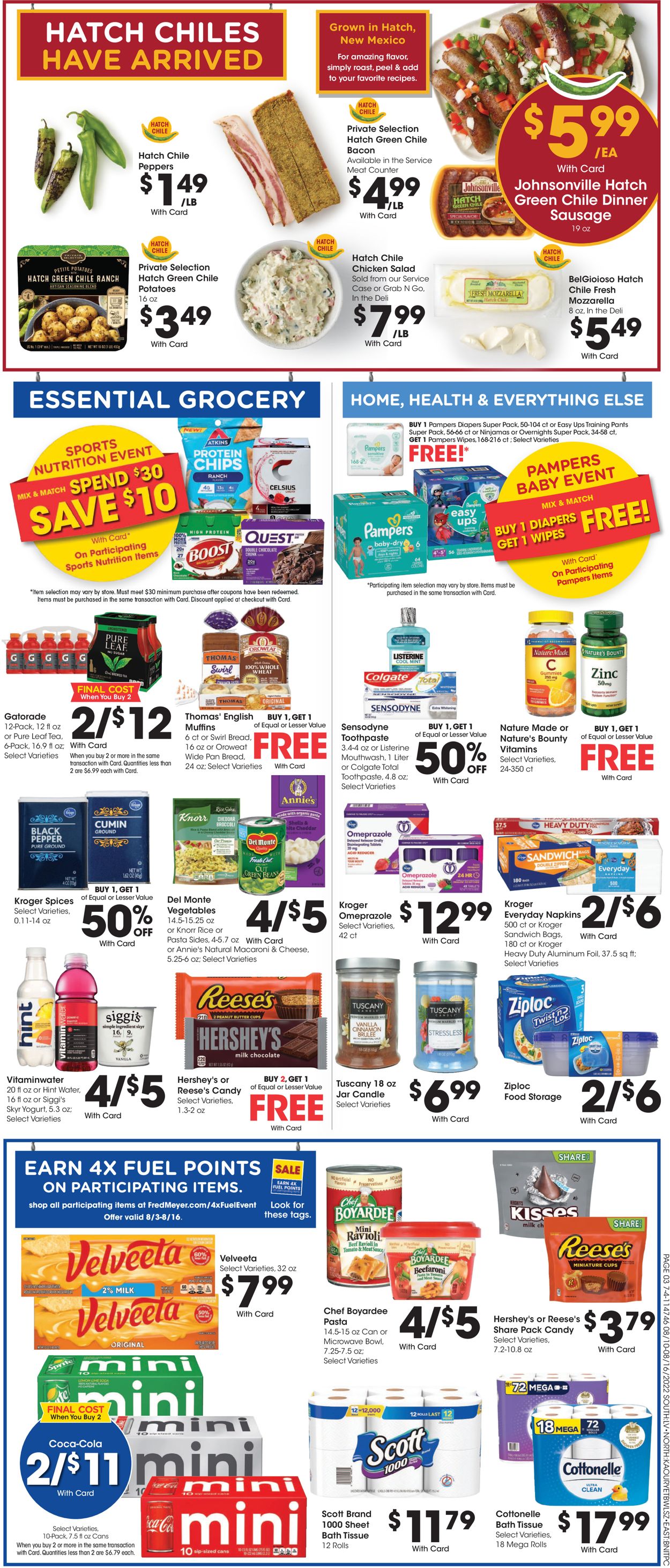 Fred Meyer Weekly Ad Circular - valid 08/10-08/16/2022 (Page 10)