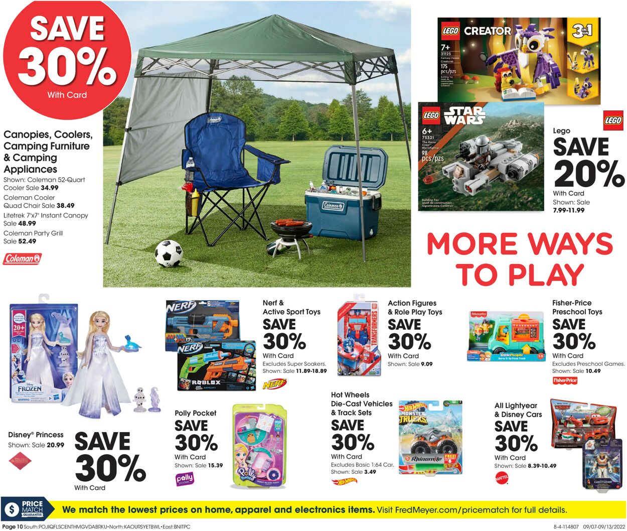 Fred Meyer Weekly Ad Circular - valid 09/07-09/13/2022 (Page 10)