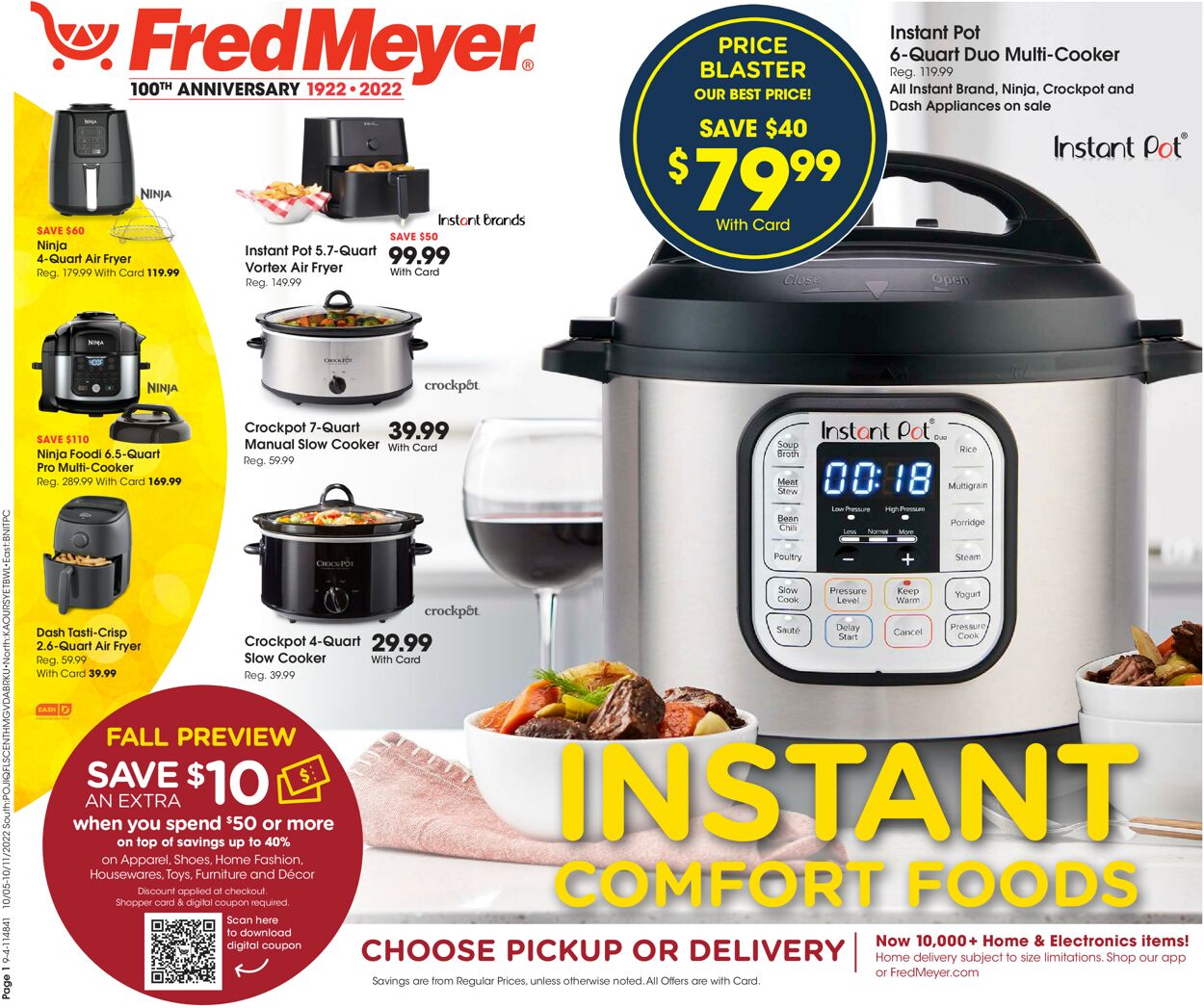 Fred Meyer Weekly Ad Circular - valid 10/05-10/11/2022