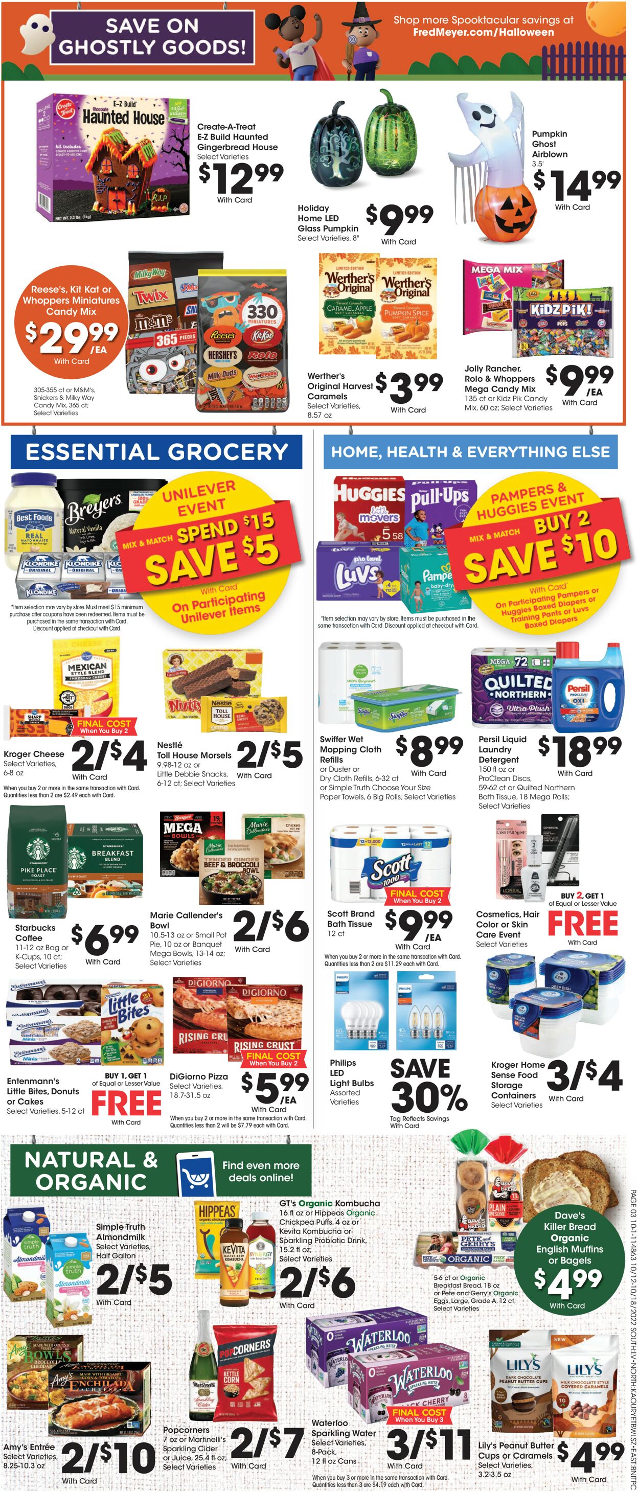 Fred Meyer Weekly Ad Circular - valid 10/12-10/18/2022 (Page 12)