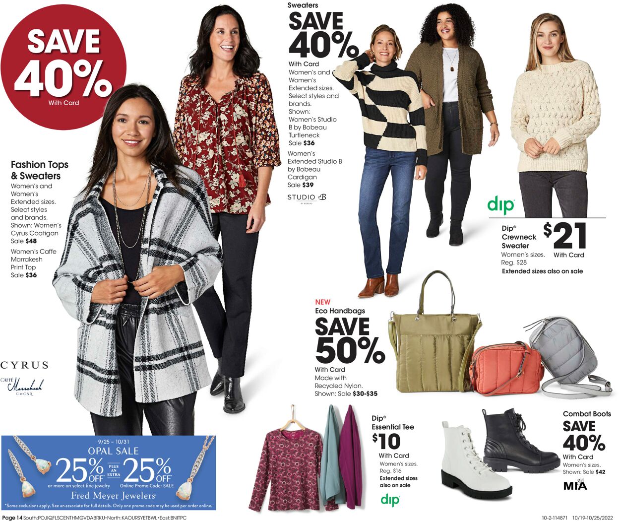 Fred Meyer Weekly Ad Circular - valid 10/19-10/25/2022 (Page 14)