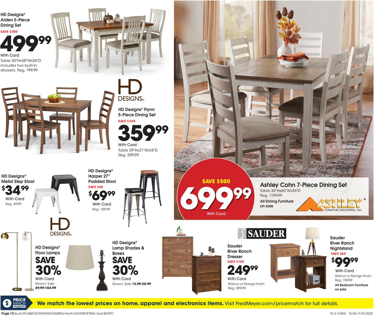 Fred Meyer Weekly Ad Circular - valid 10/26-11/01/2022 (Page 10)