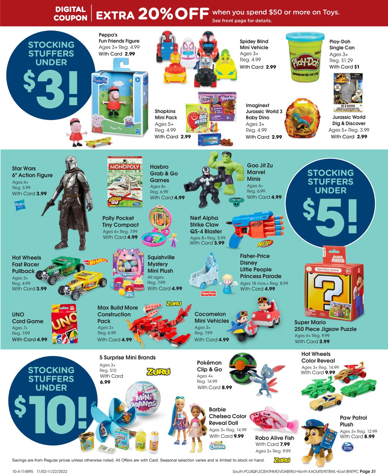 Fred Meyer Weekly Ad Circular - valid 11/02-11/22/2022 (Page 31)