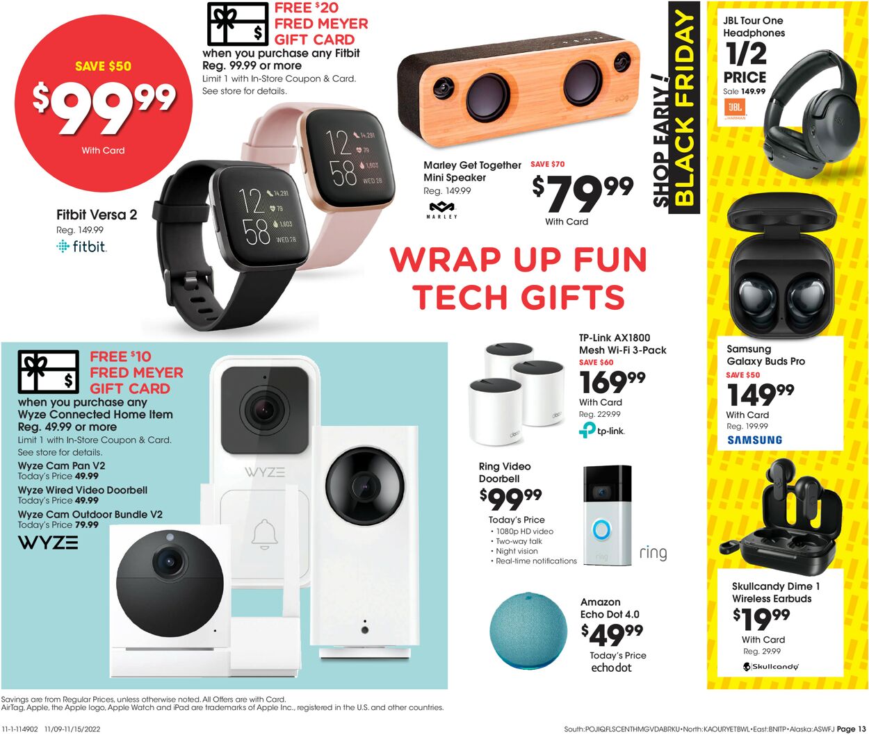 Fred Meyer Weekly Ad Circular - valid 11/09-11/15/2022 (Page 13)